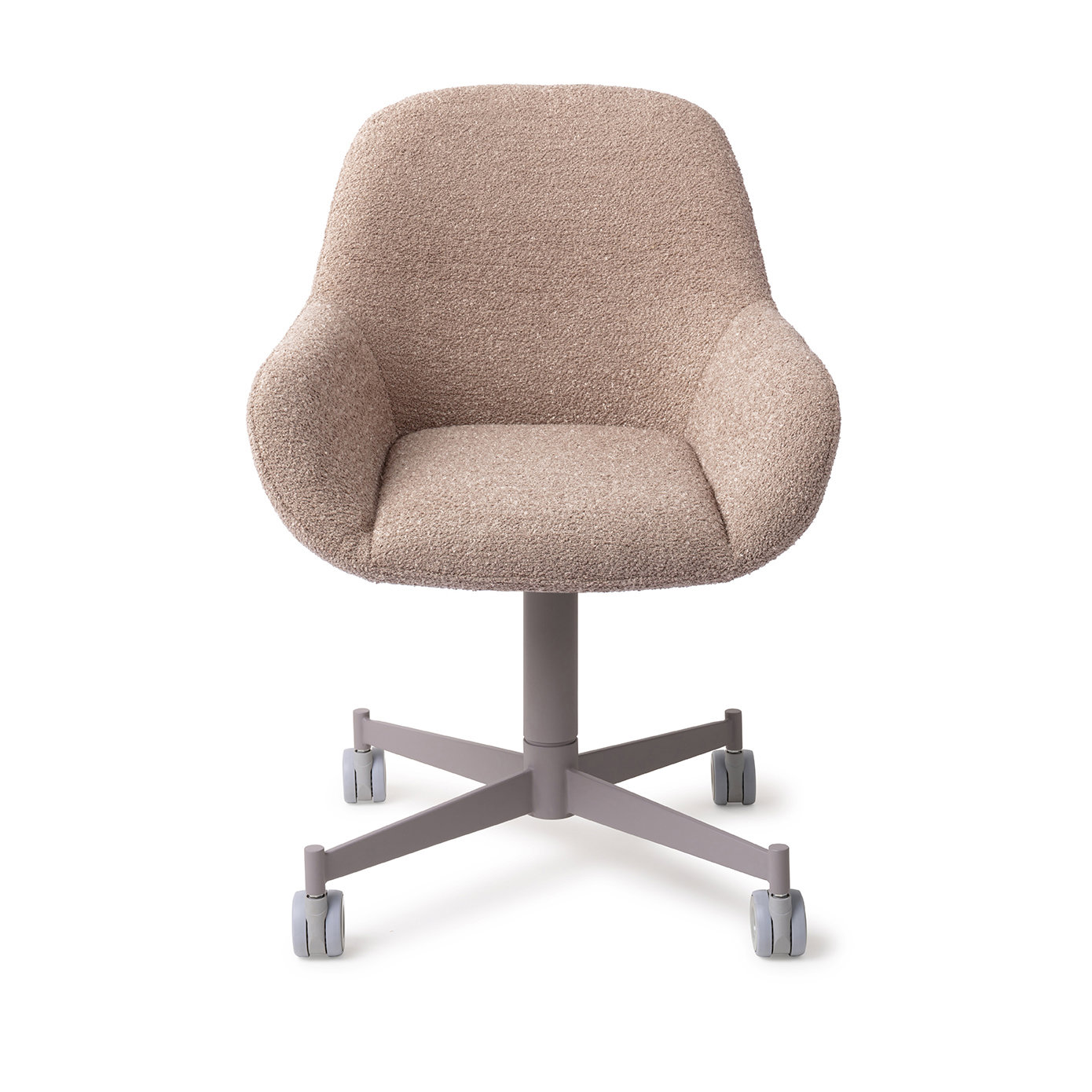 Jesper Home Esszimmerstuhl Kushi Stone Haze Caster Grau