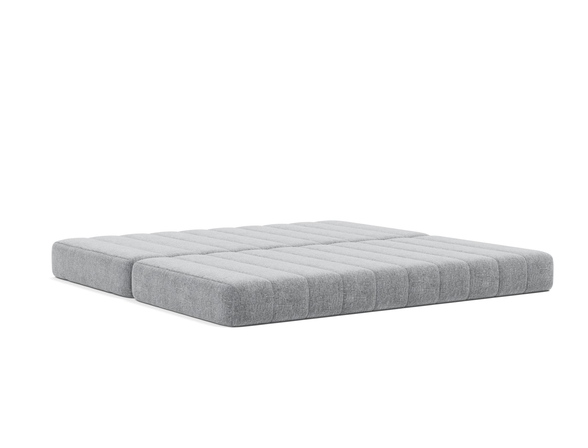 Schlafsofa CozyPad Strukturierter Stoff Twist 565-Granite