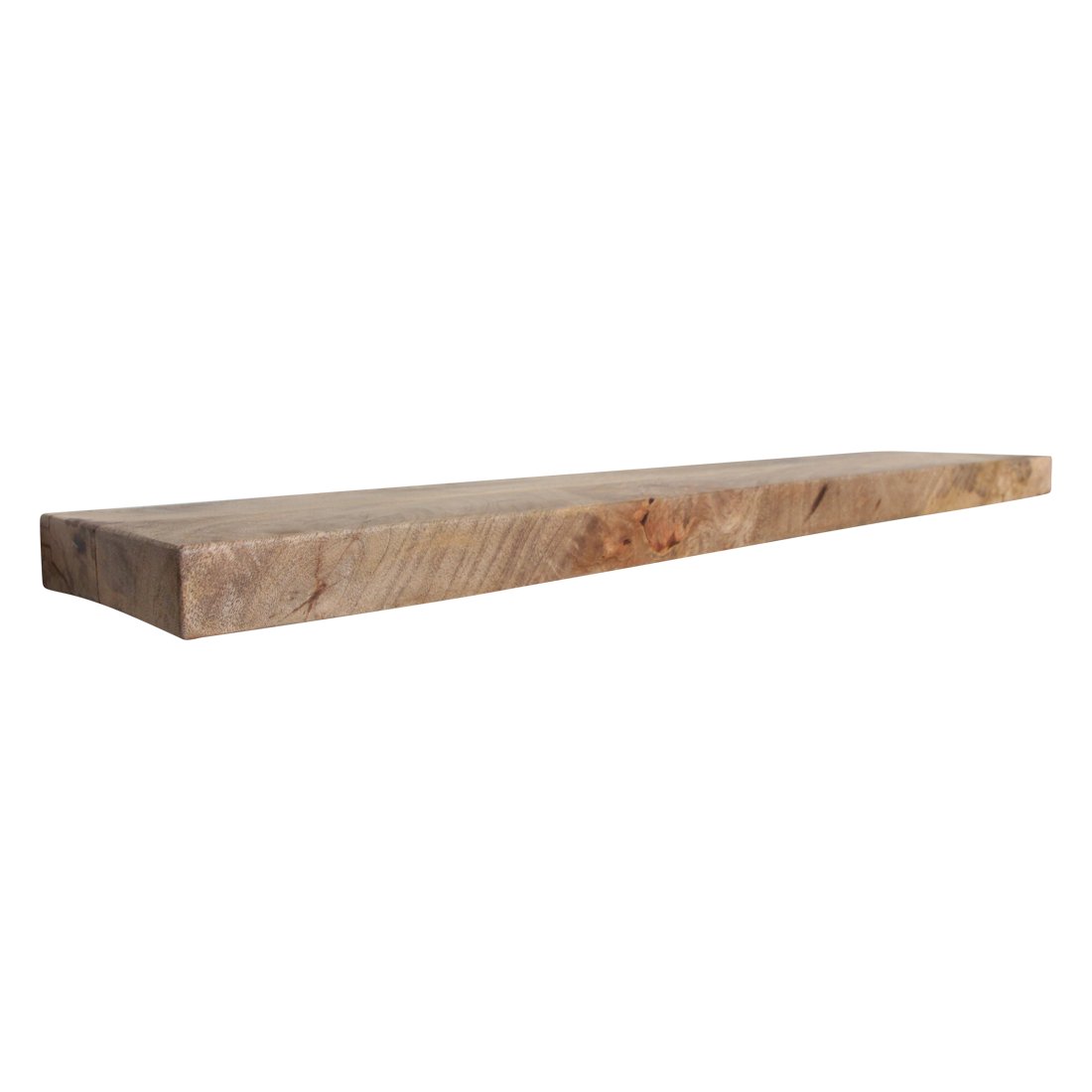 Raw Materials Wandregal Mangoholz schwebend