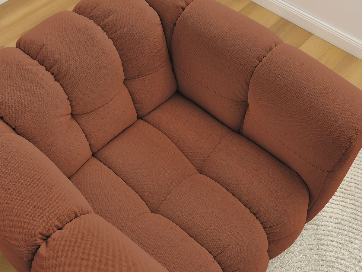 Bobochic Ulysse Sessel Stoff Orange