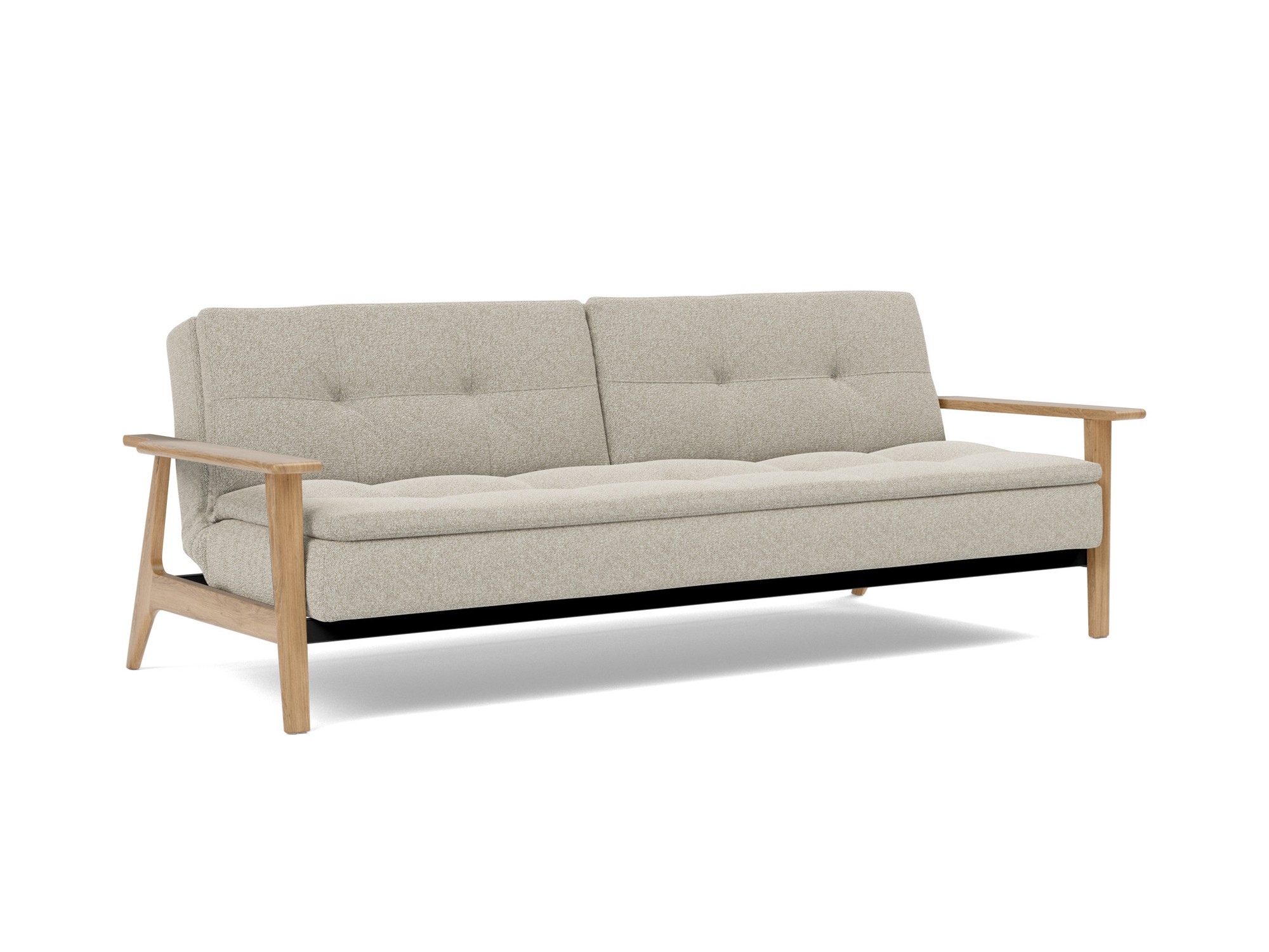 Schlafsofa Dublexo Frej Boucle Skandi 539-Beige
