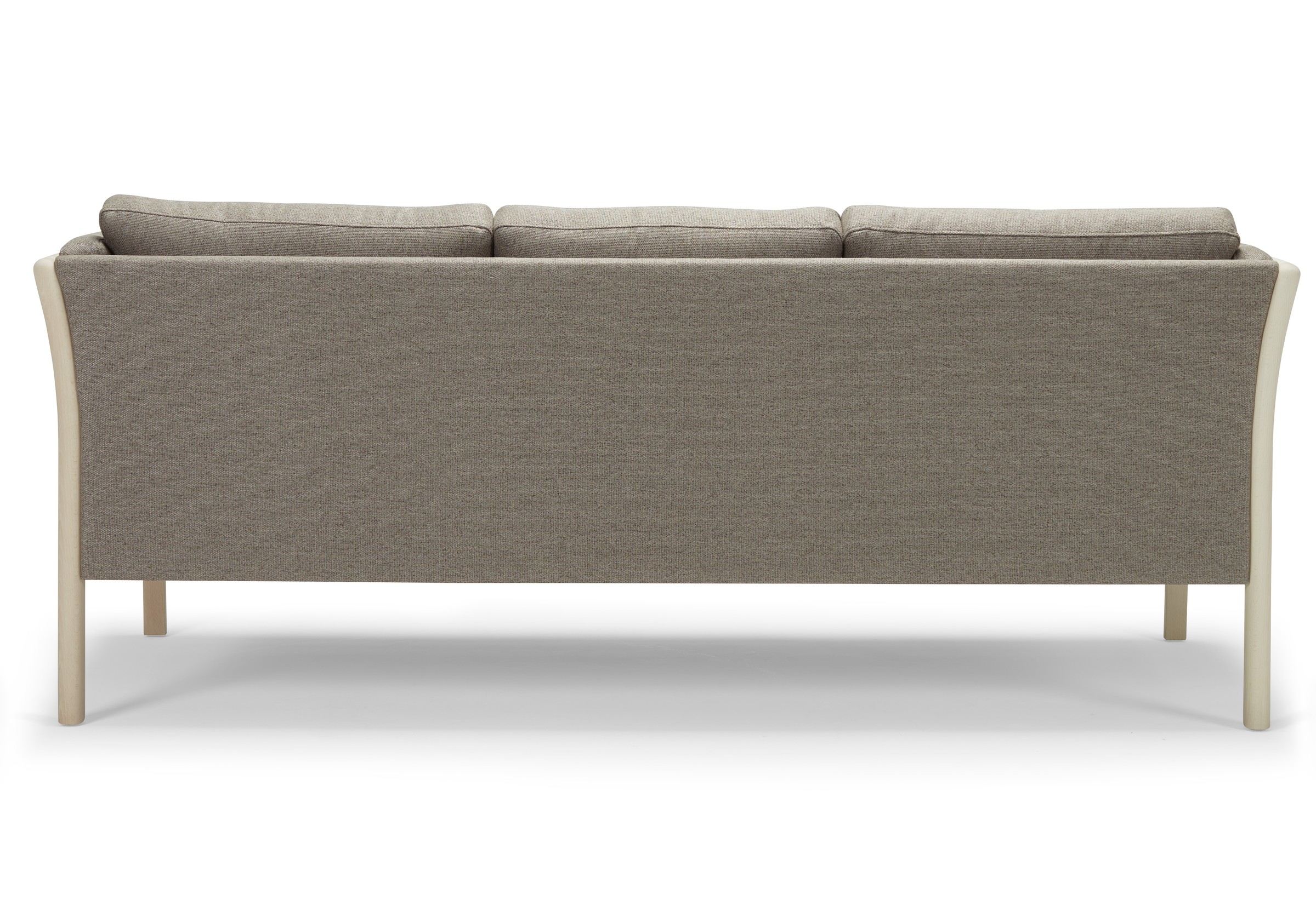 Sofa Nils 3-Sitzer Strukturierter Stoff Denari 486-Warm-Grey