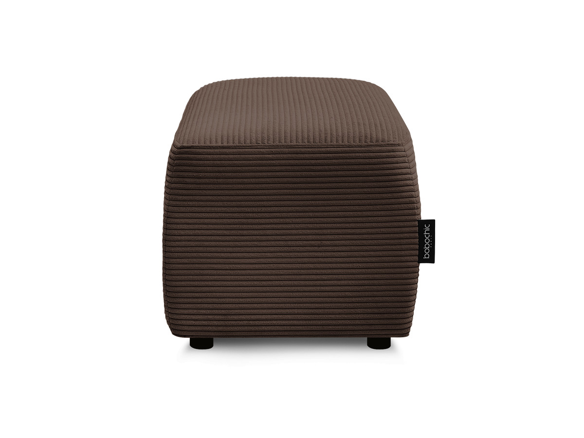 Bobochic Atilla Pouf Cordsamt Braun