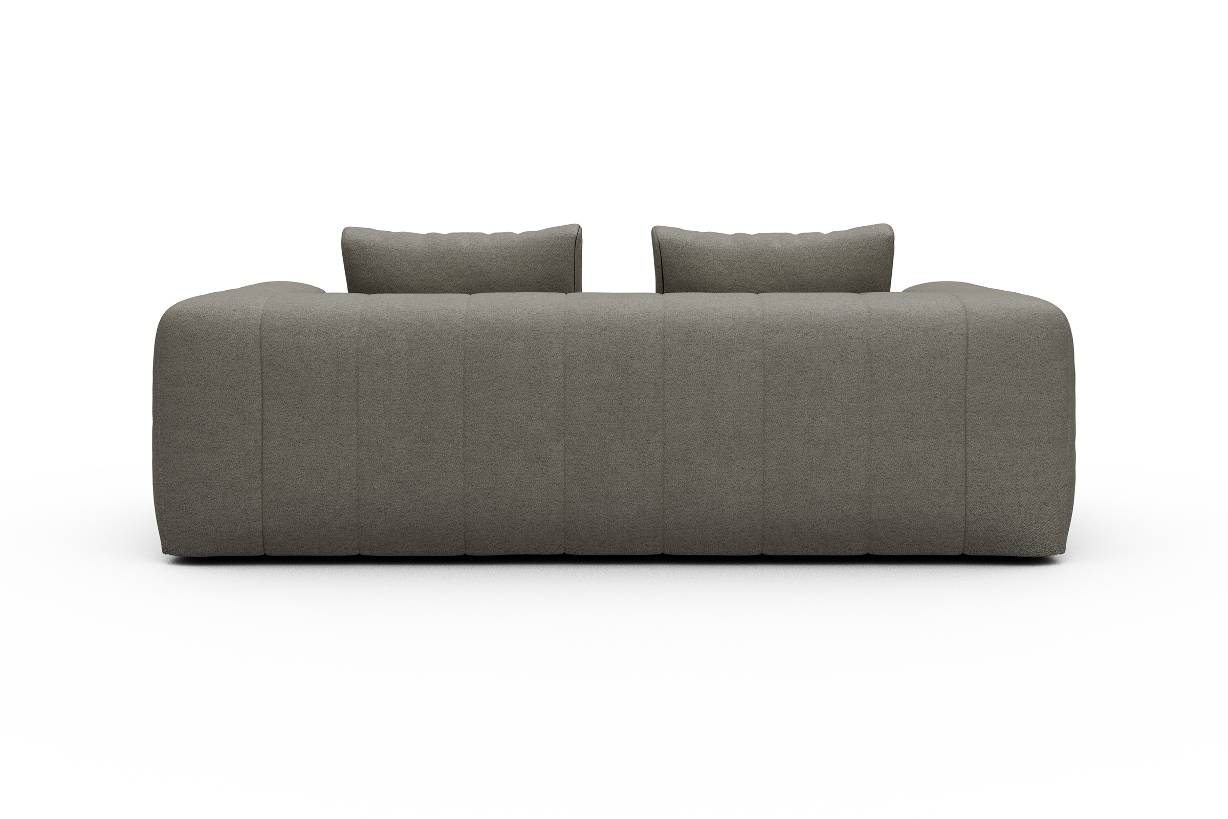 Sofa Hugo 3-Sitzer Denari-Warm-Grey