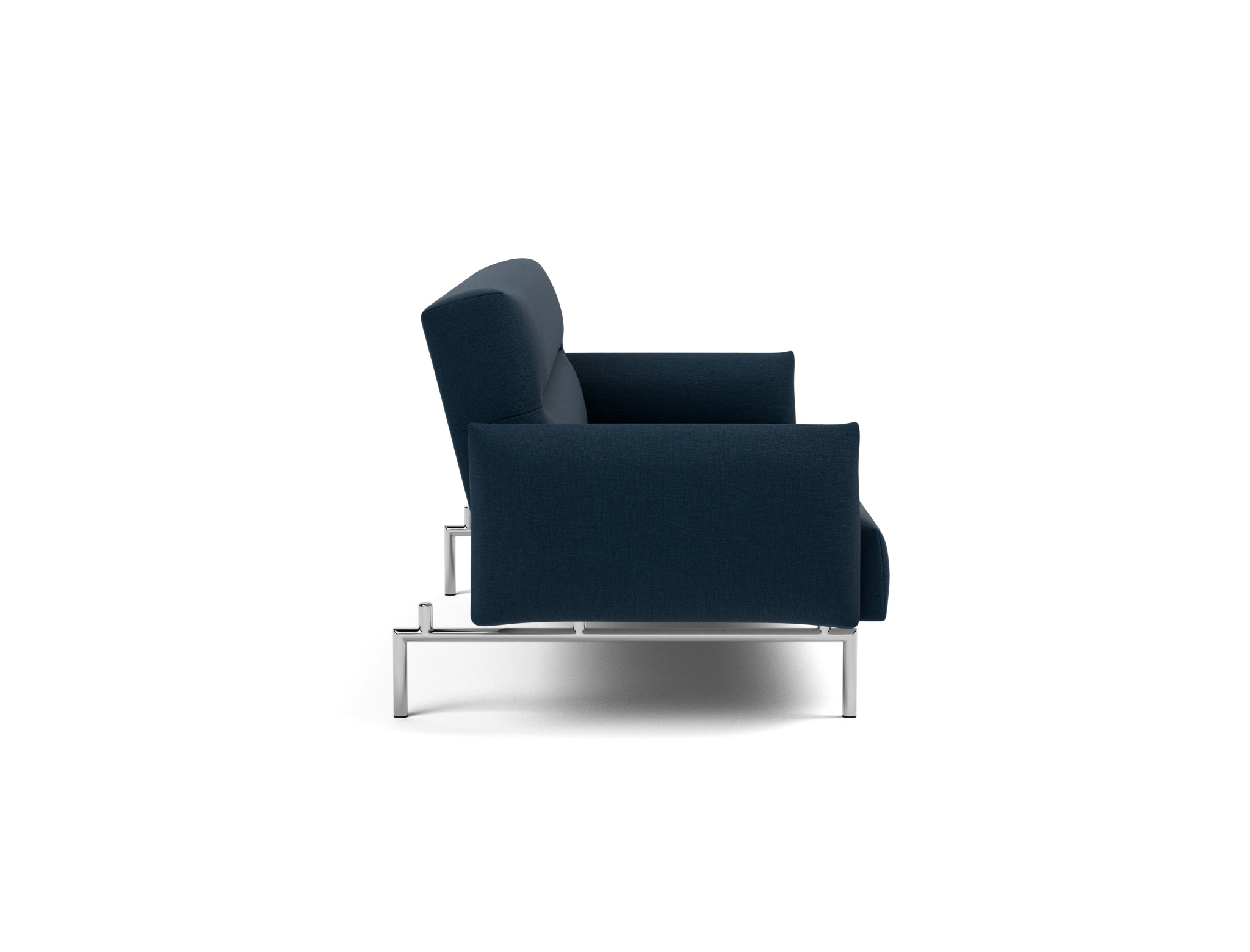 Schlafsofa Jillis mit Armlehnen Flachgewebe Mixed Dance 528-Blue