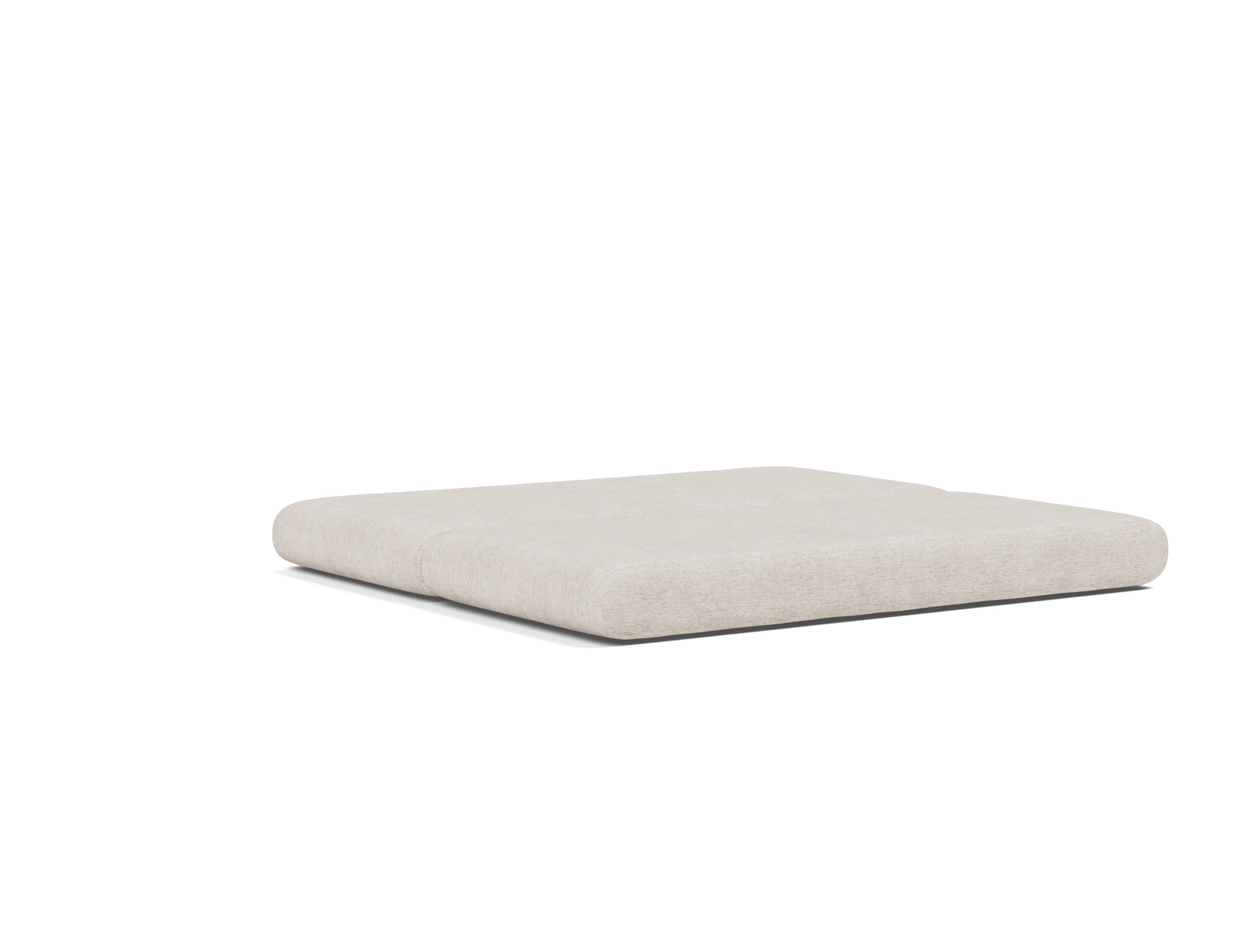 Tagesbett Circlus mit L-förmigen Armlehnen Chenille Yuveno 470-Natural