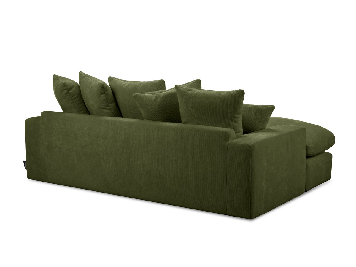 Bobochic Nevada Sofa 3-Sitzer 226 × 150 cm Stoff Grün