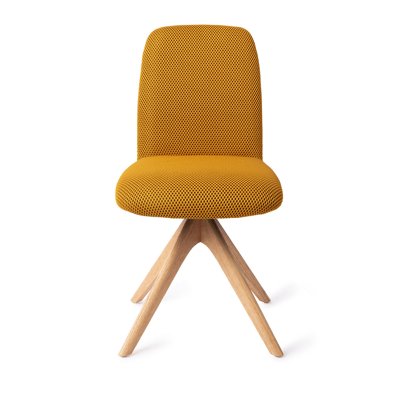 Jesper Home Esszimmerstuhl Taiwa Groovy Garam Revolve Eiche Natur