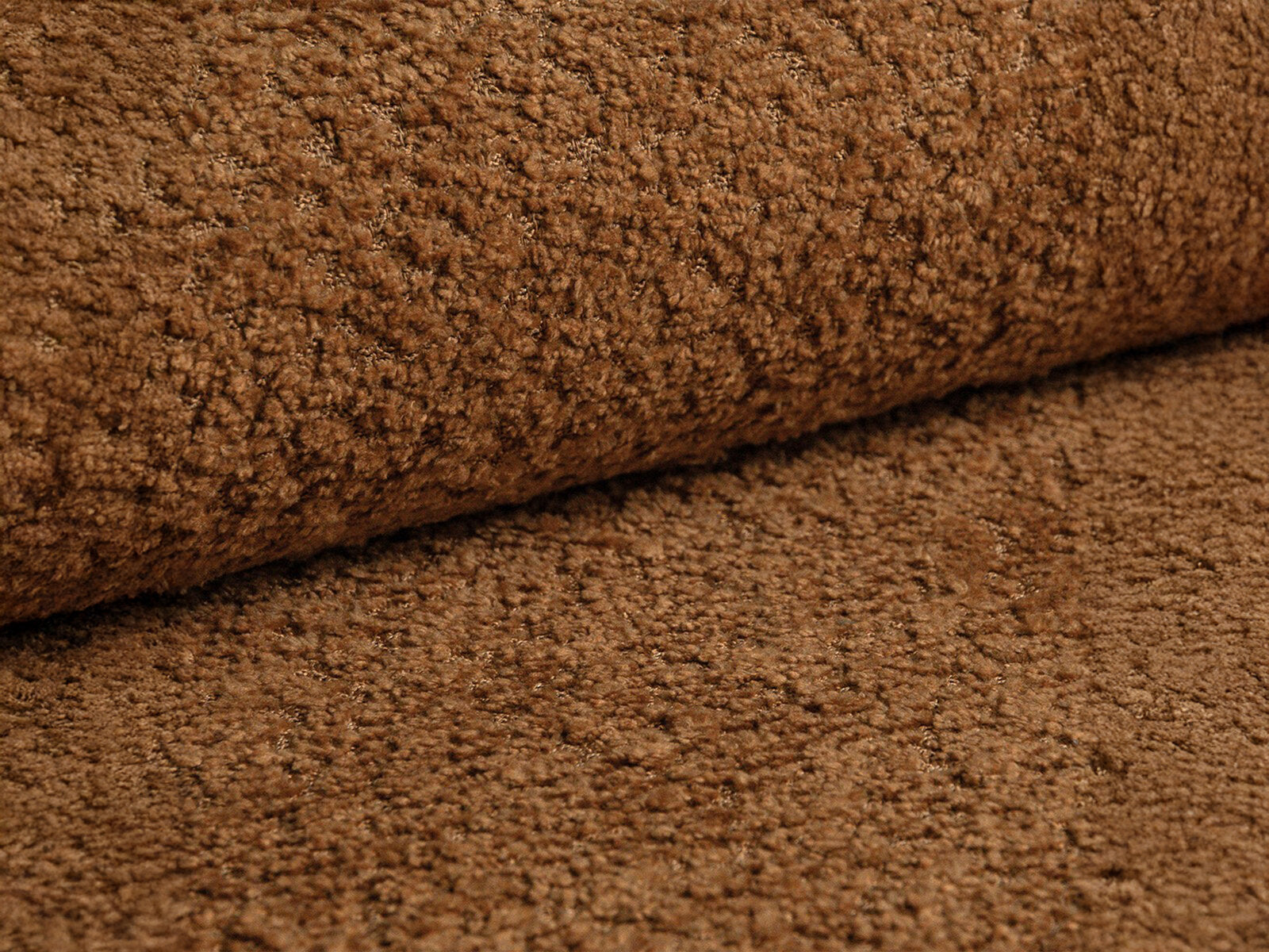 Micadoni drehbarer Sessel Letizia Boucle Coral Honig