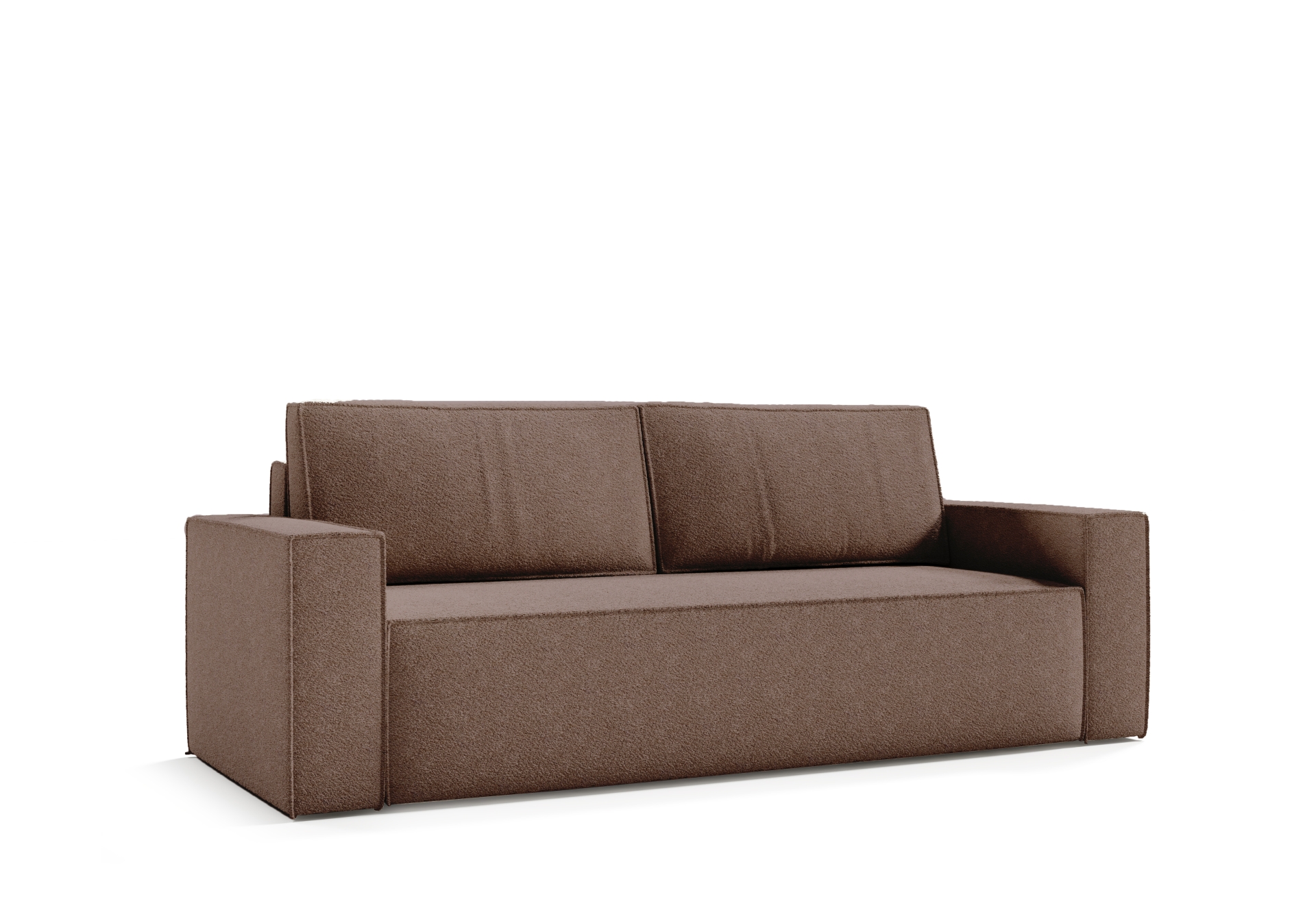3-Sitzer Schlafsofa Serra Abriamo Bouclé moebelfaktor