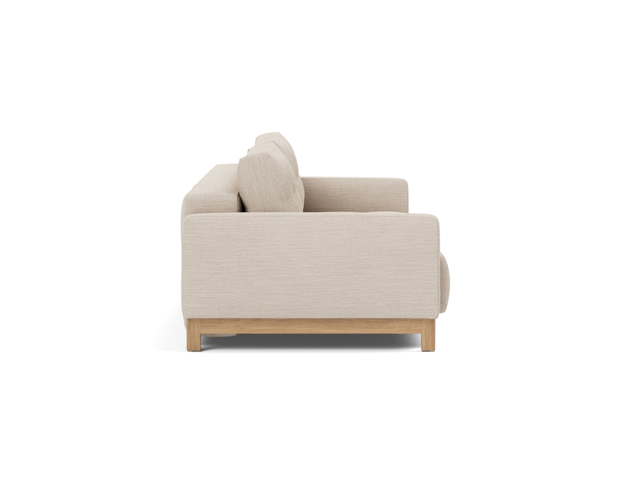 Schlafsofa Pyxis D.E.L. Webstoff Blida 612-Sand-Grey