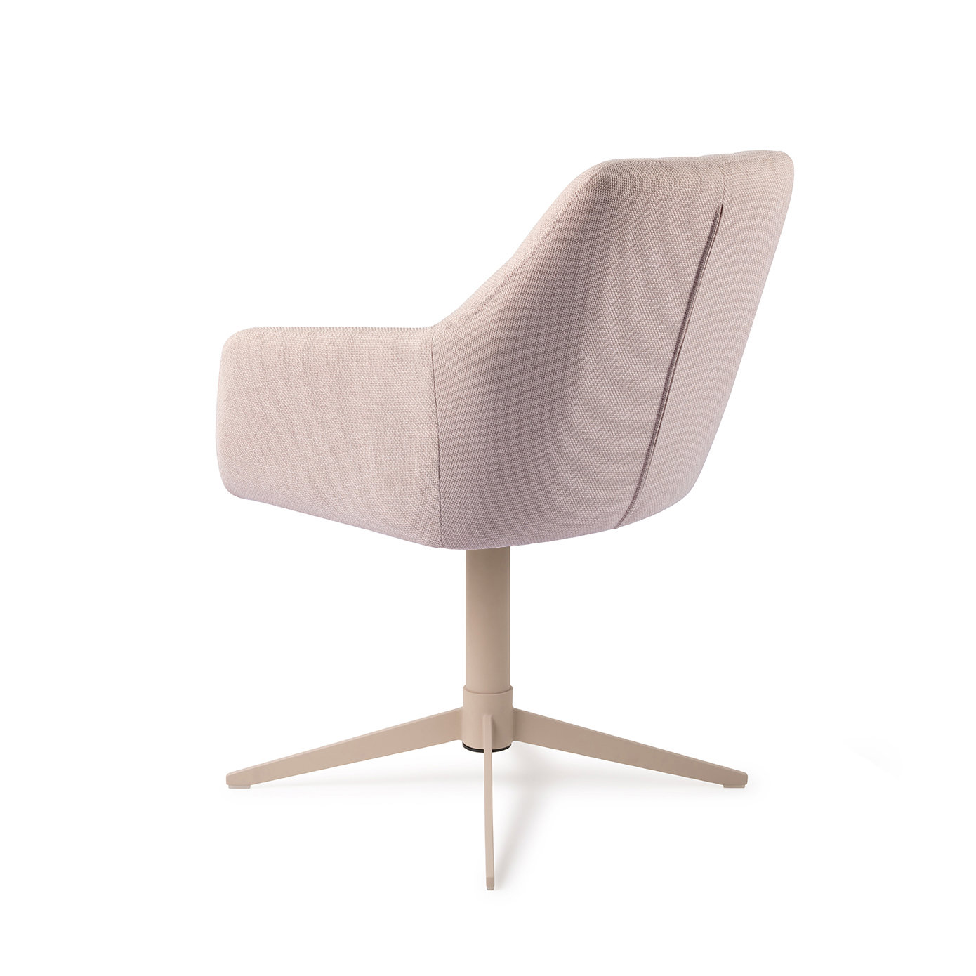 Jesper Home Esszimmerstuhl Noto Petal Pink Quad Beige