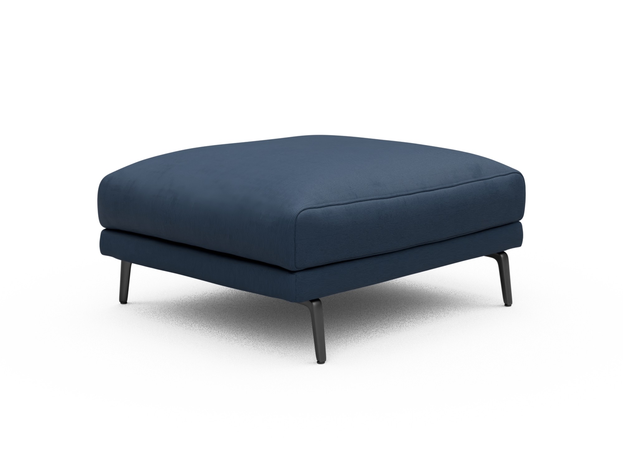 Skandi Home Ottomane Karl Cordufine-Royal-Blue moebelfaktor