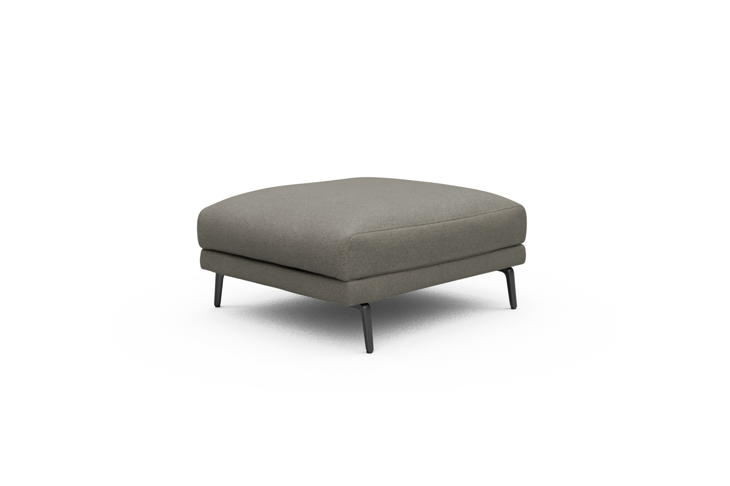 Sitzhocker Karl Denari-Warm-Grey