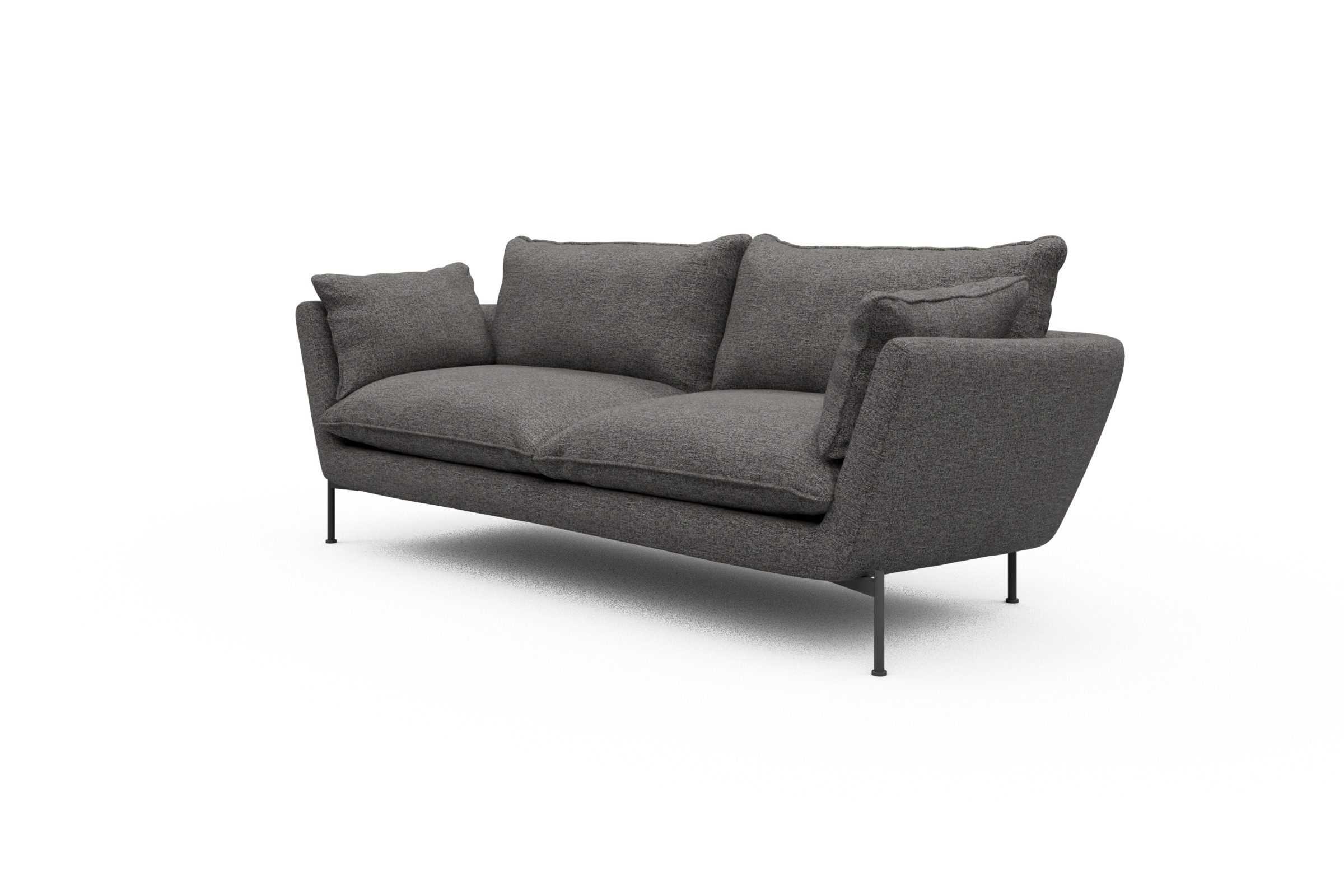 Sofa Anton PREMIUM 3-Sitzer Carreno-Salt-and-Pepper
