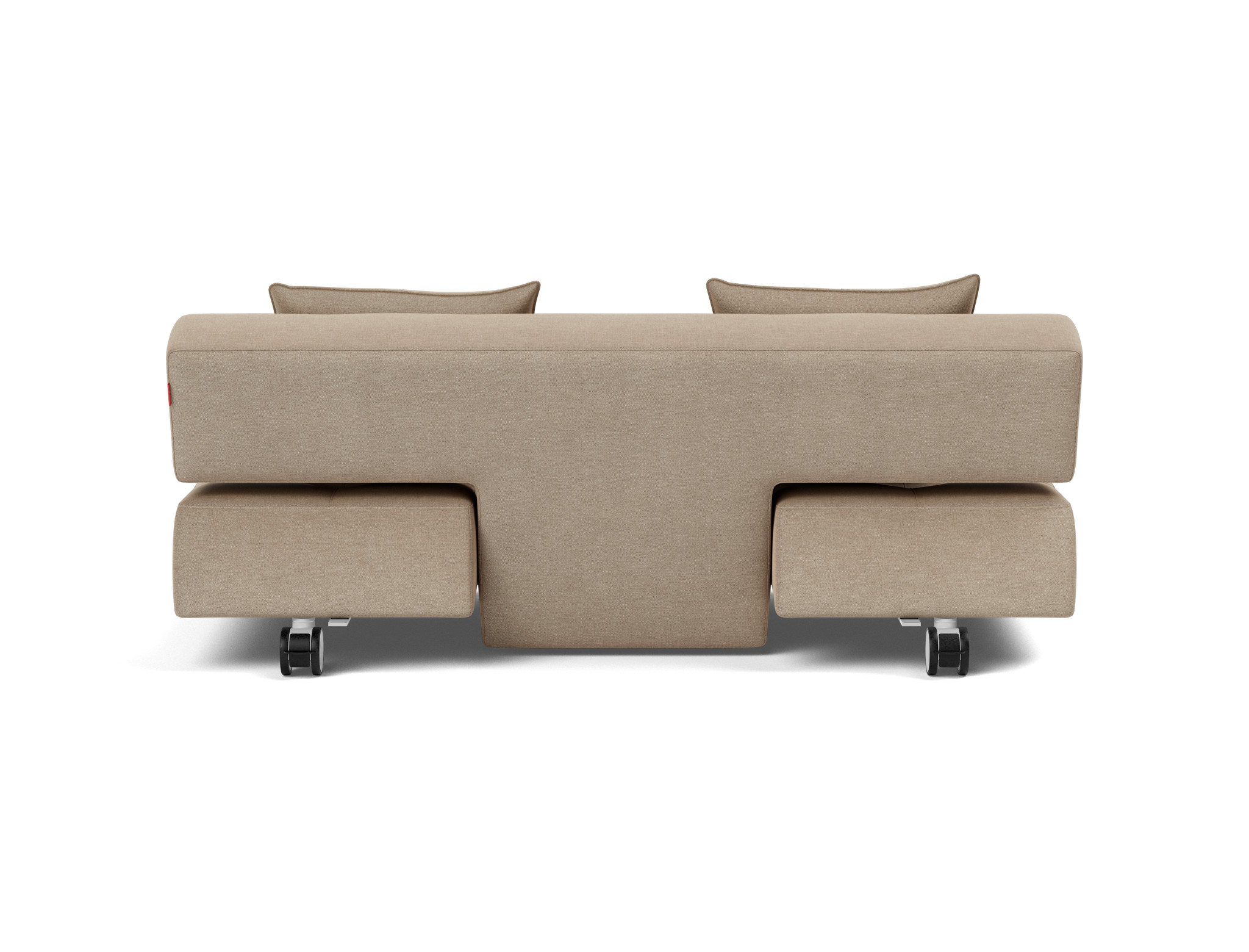 Schlafsofa Long Horn D.E.L. Flachgewebe Phobos 587-Mocha