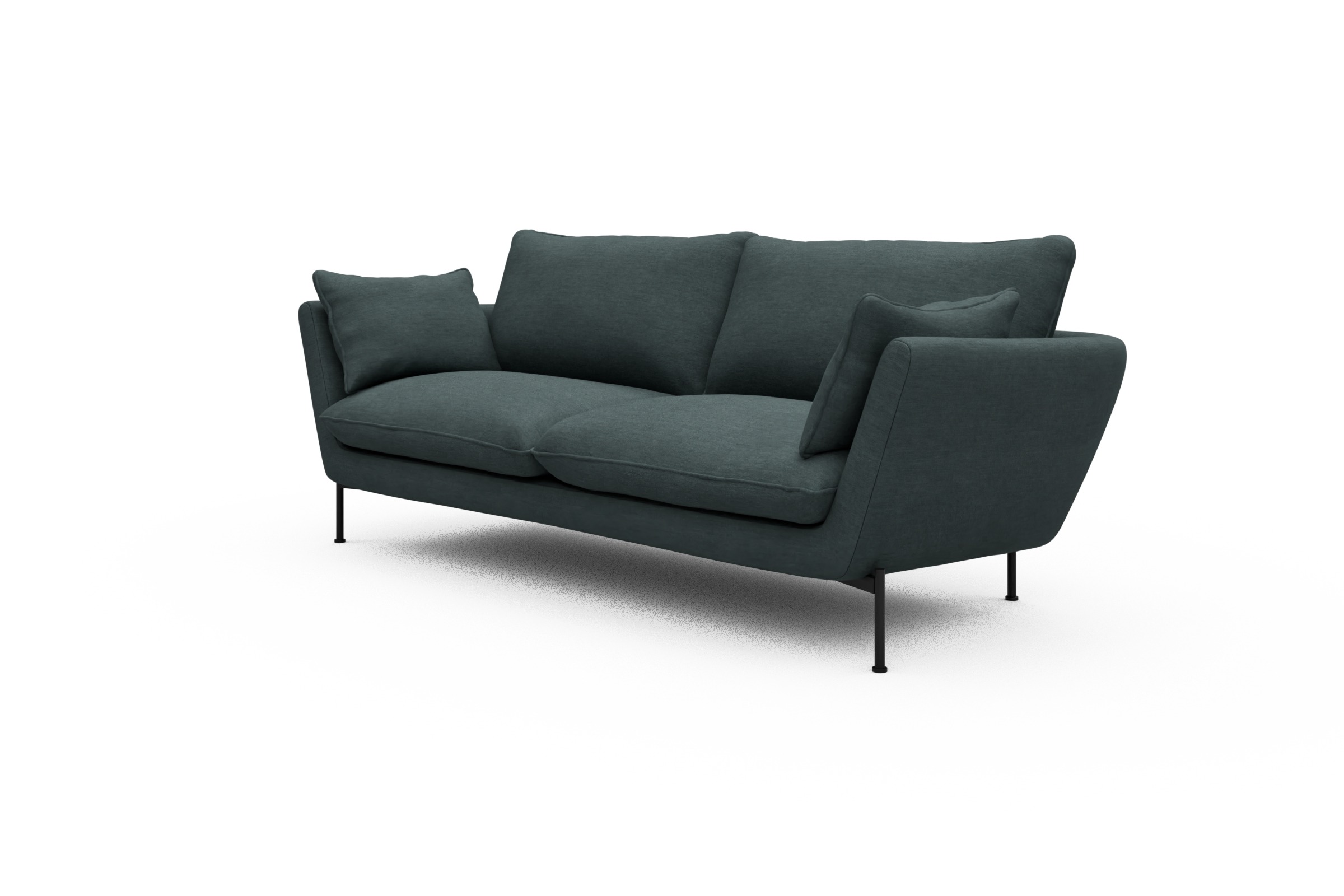 Sofa Anton 3-Sitzer Vivus-Blue
