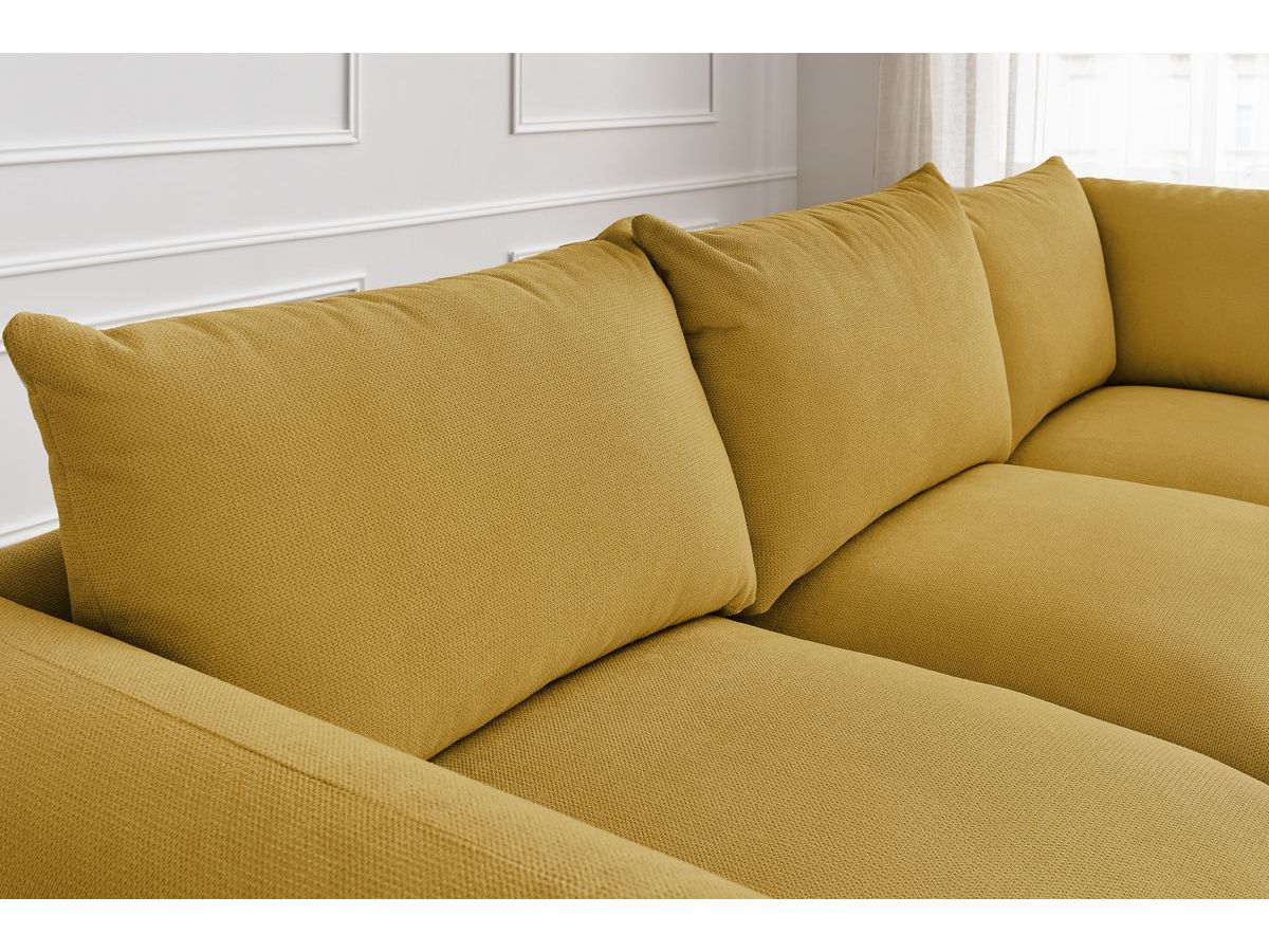 Bobochic Ernest Ecksofa Stoff Gelb