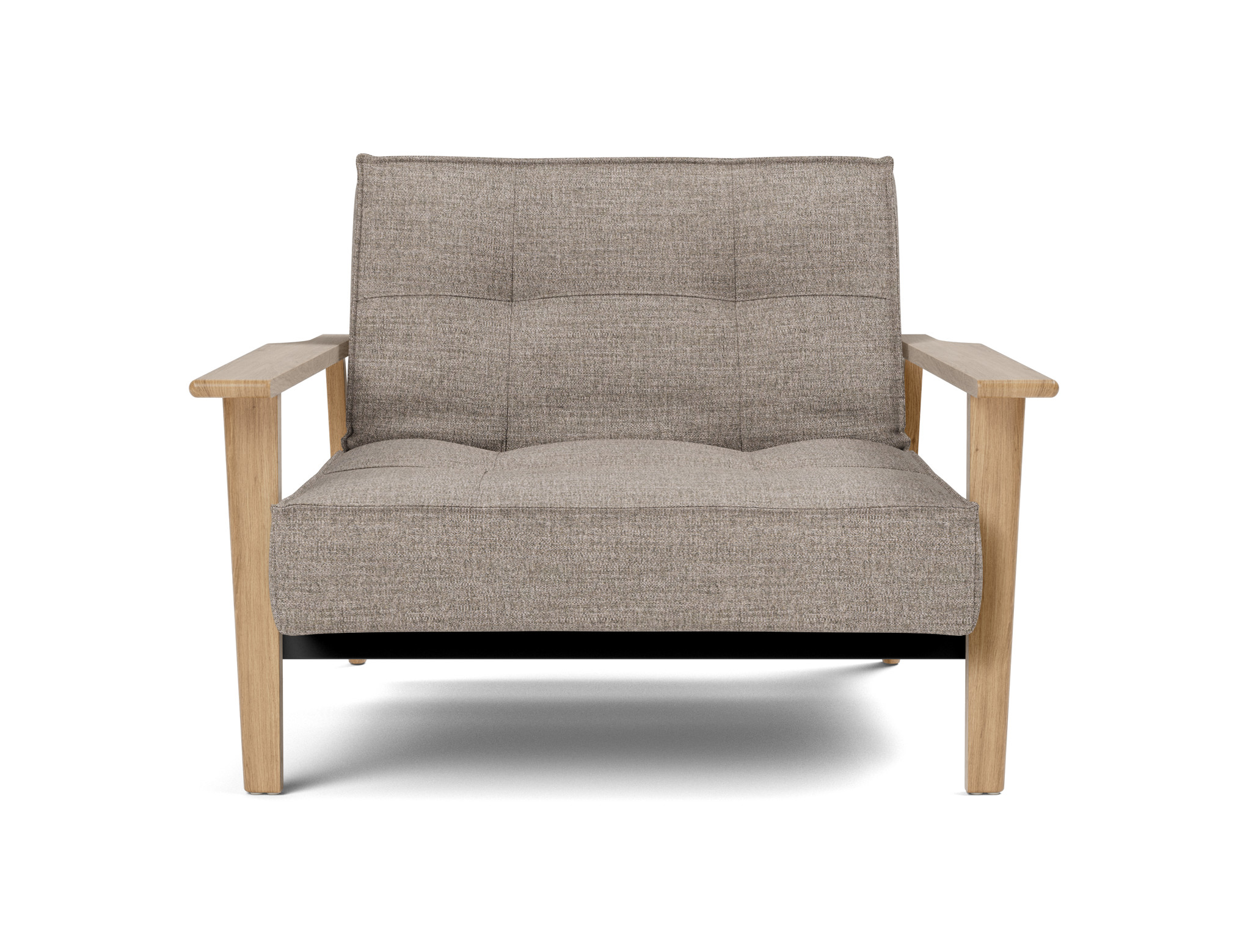 Sessel Splitback Frej Chenille Yuveno 472-Warm-Grey