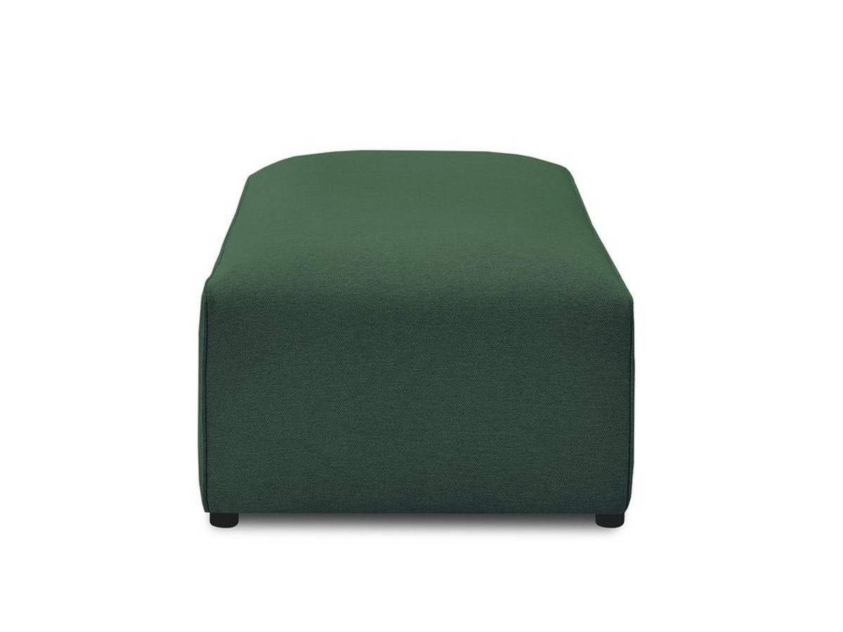 Bobochic Megeve Pouf Melange-Stoff Grün