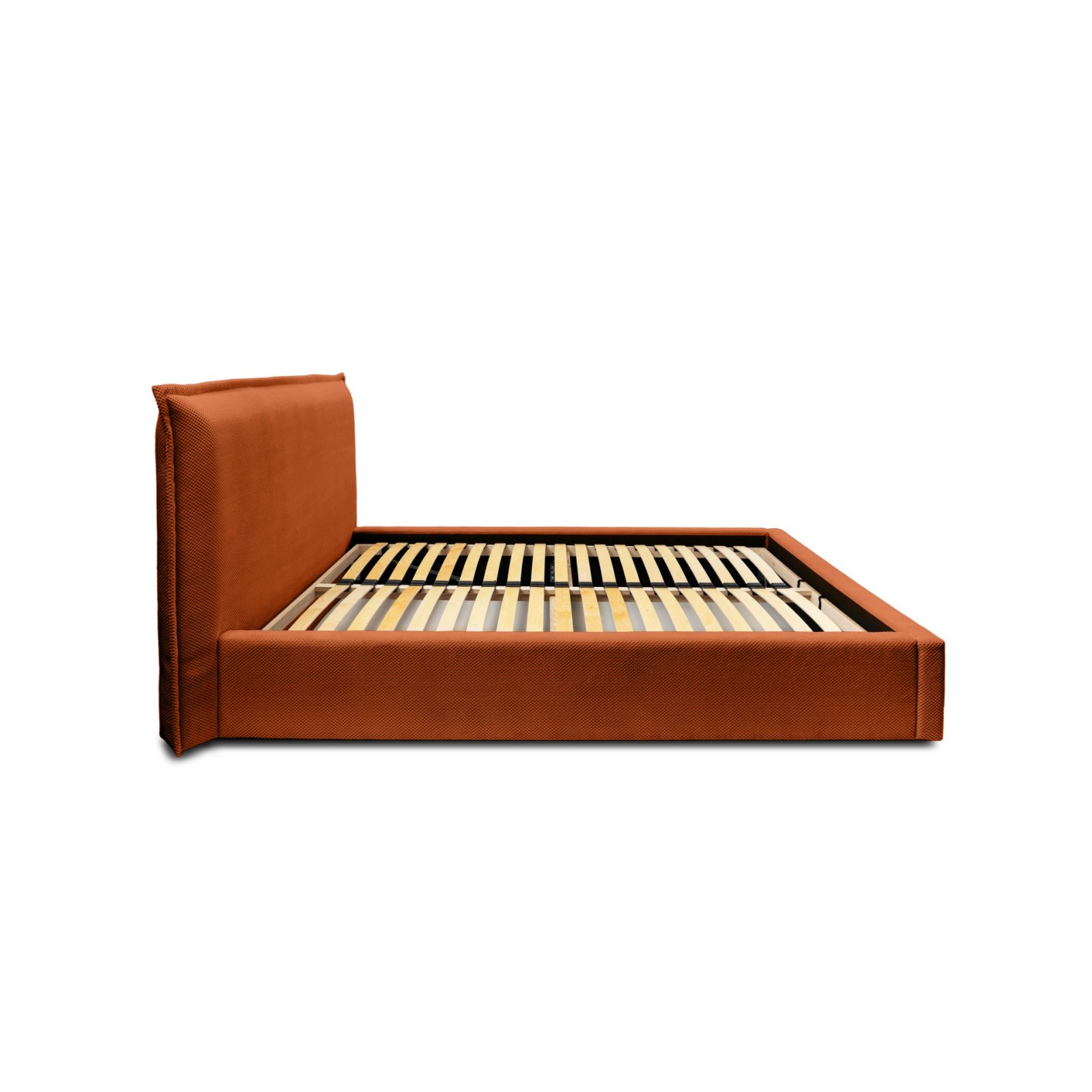 Polsterbett Renoa Strukturgewebe 160x200 mit Metallrahmen Pop 08