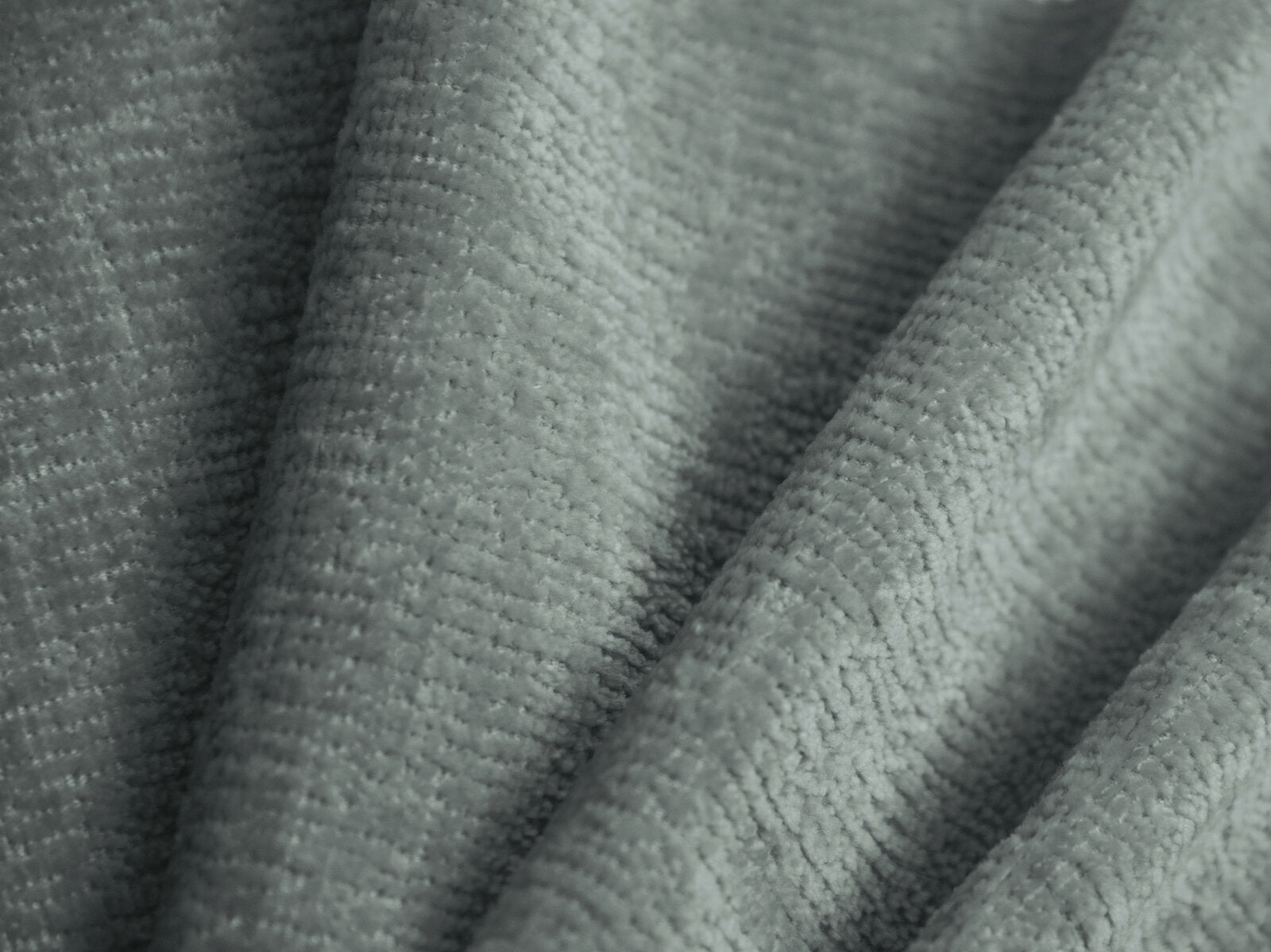 Micadoni Stauraumbett mit Kopfteil Solange Chenille Perfect Harmony Hellblau 160x200