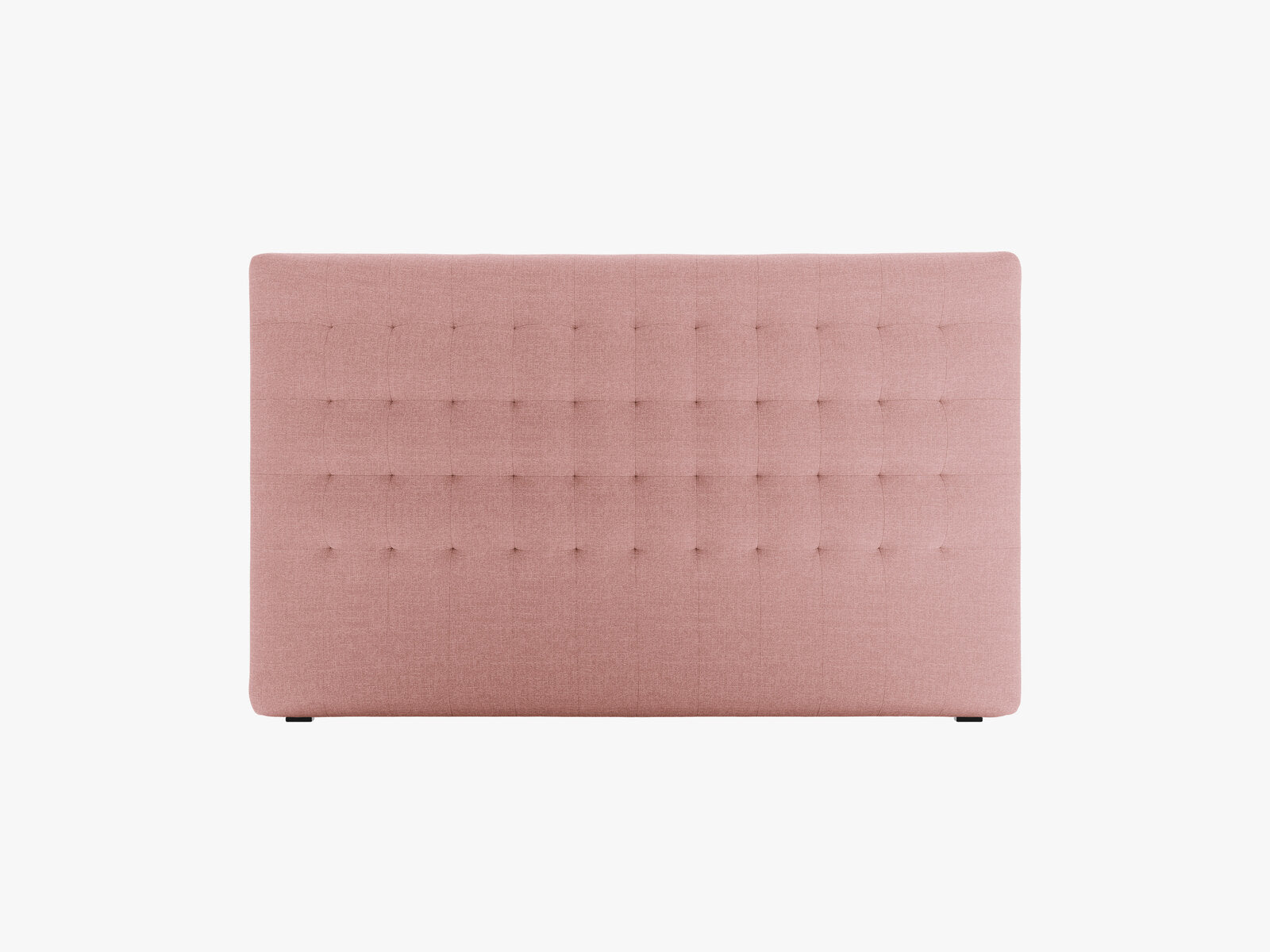 Micadoni Nova Samtiger Kopfteil 120 cm (H 95 cm) Strukturierter Stoff Liberty Rosa 160x95