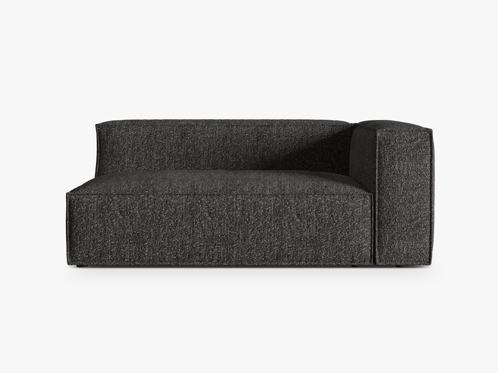 Micadoni Modul Nuria Groß 3-Sitzer Rechts Boucle Anthrazit