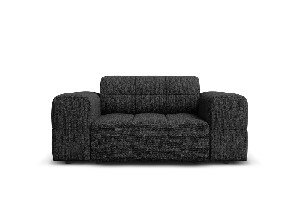 Cosmopolitan Design Sessel Chicago Chenille Haga Schwarz