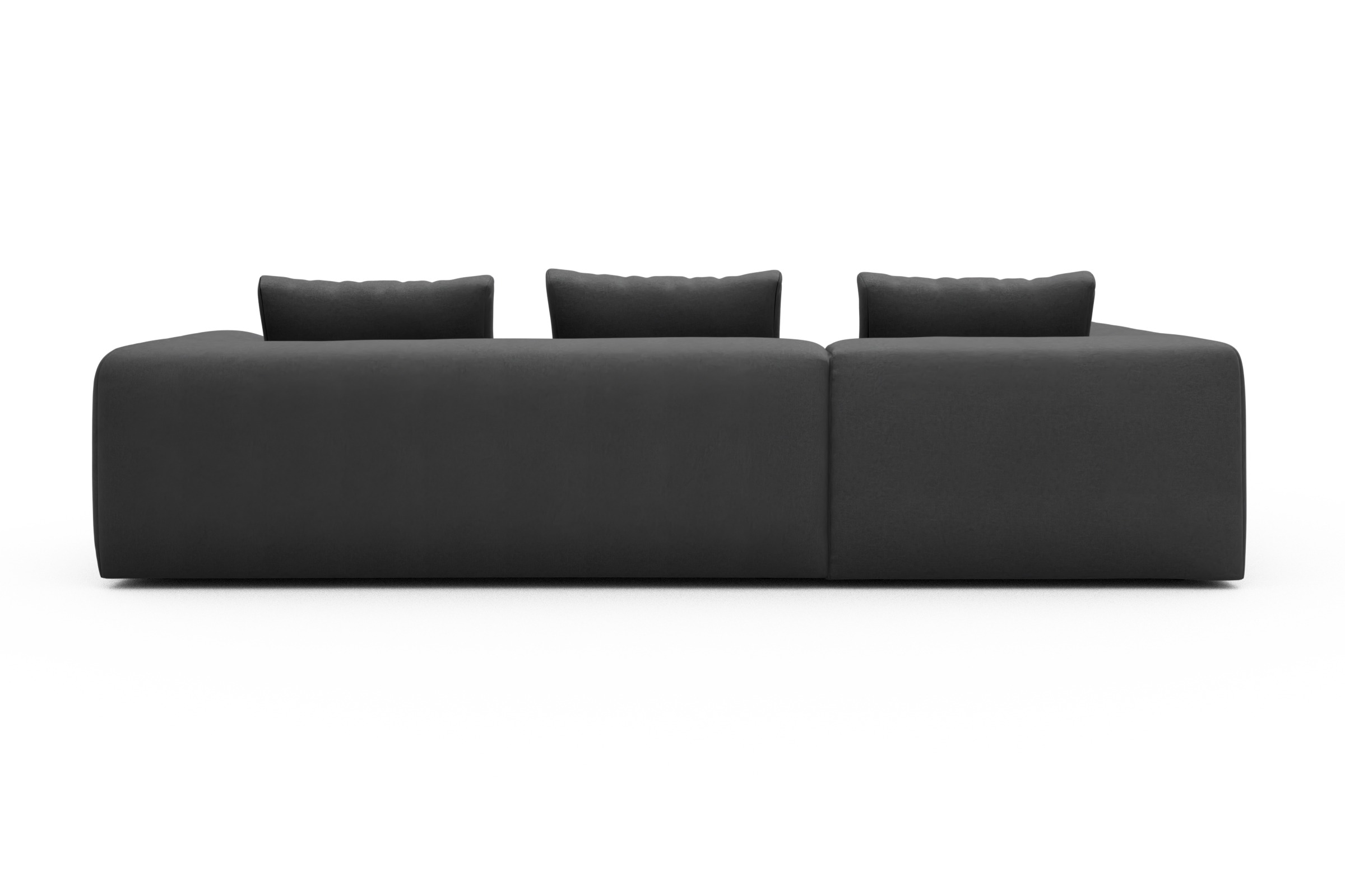 Ecksofa Fred Relax-Ecke links mit 2,5-Sitzer Satya-Zinc