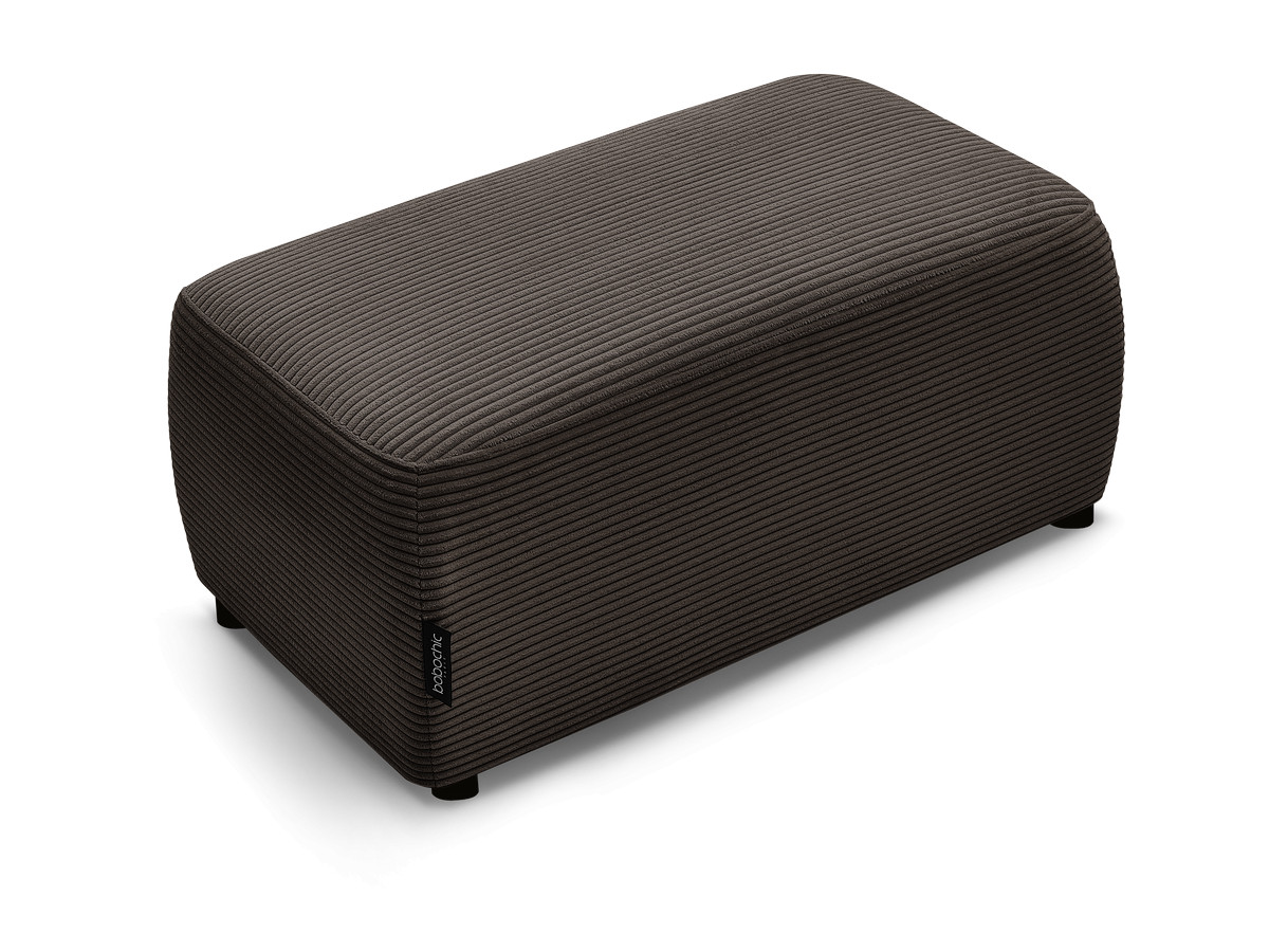 Bobochic Atilla Pouf Cordsamt Taupe