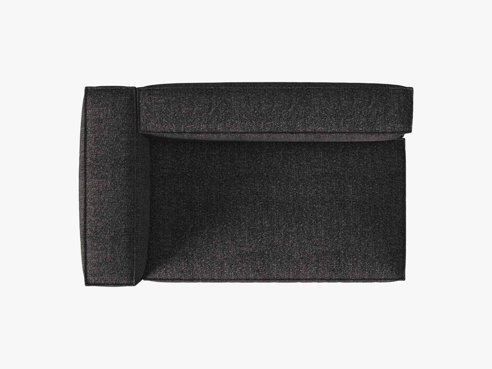 Micadoni Modul Nuria Groß 3-Sitzer Links Boucle Anthrazit