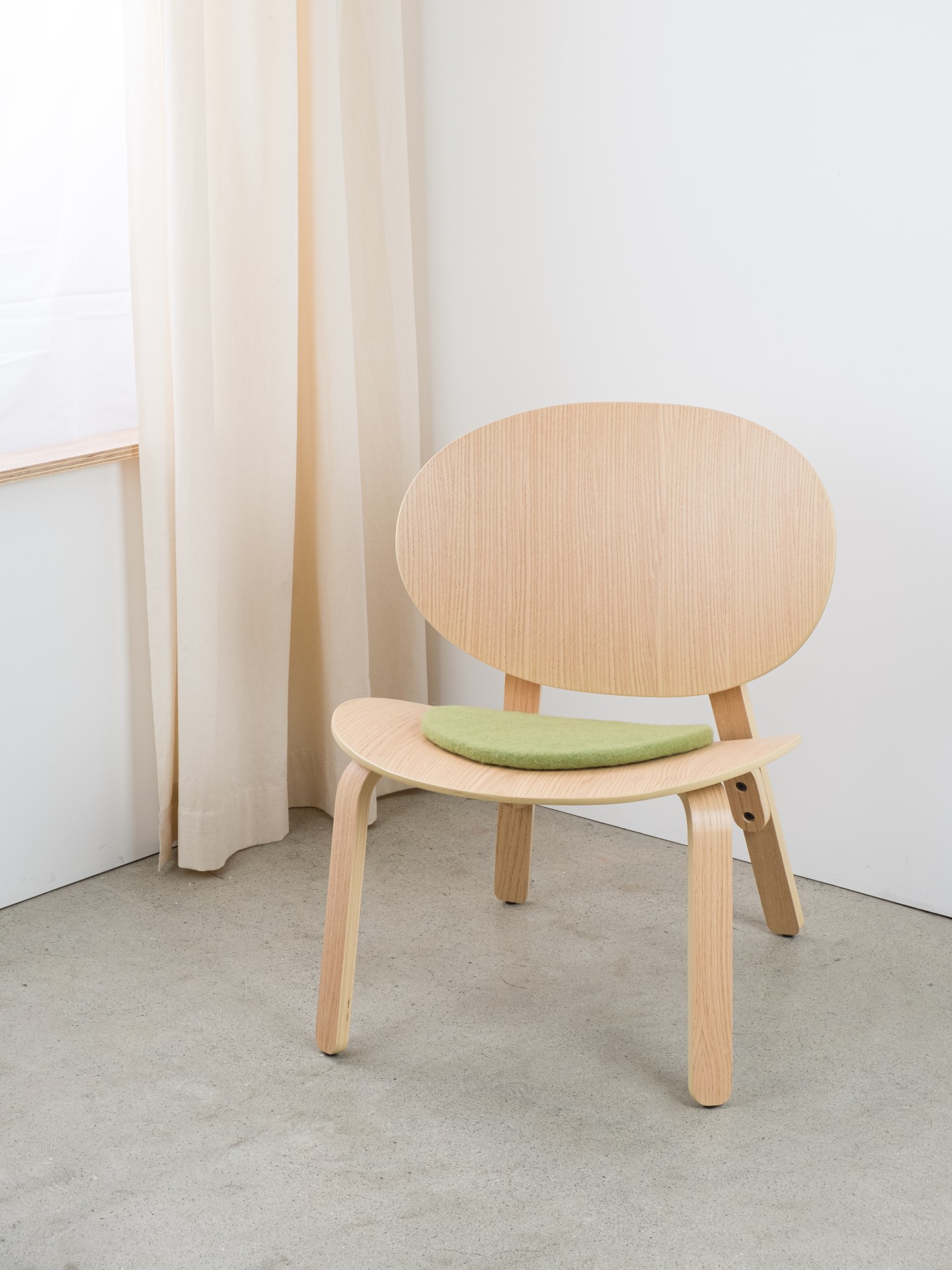 myfelt Kaspar - Flache Sitzauflage rund