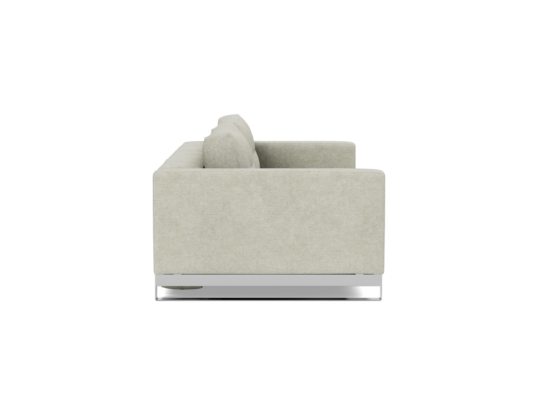 Schlafsofa Cassius D.E.L. Flachgewebe Avella 280-Sand