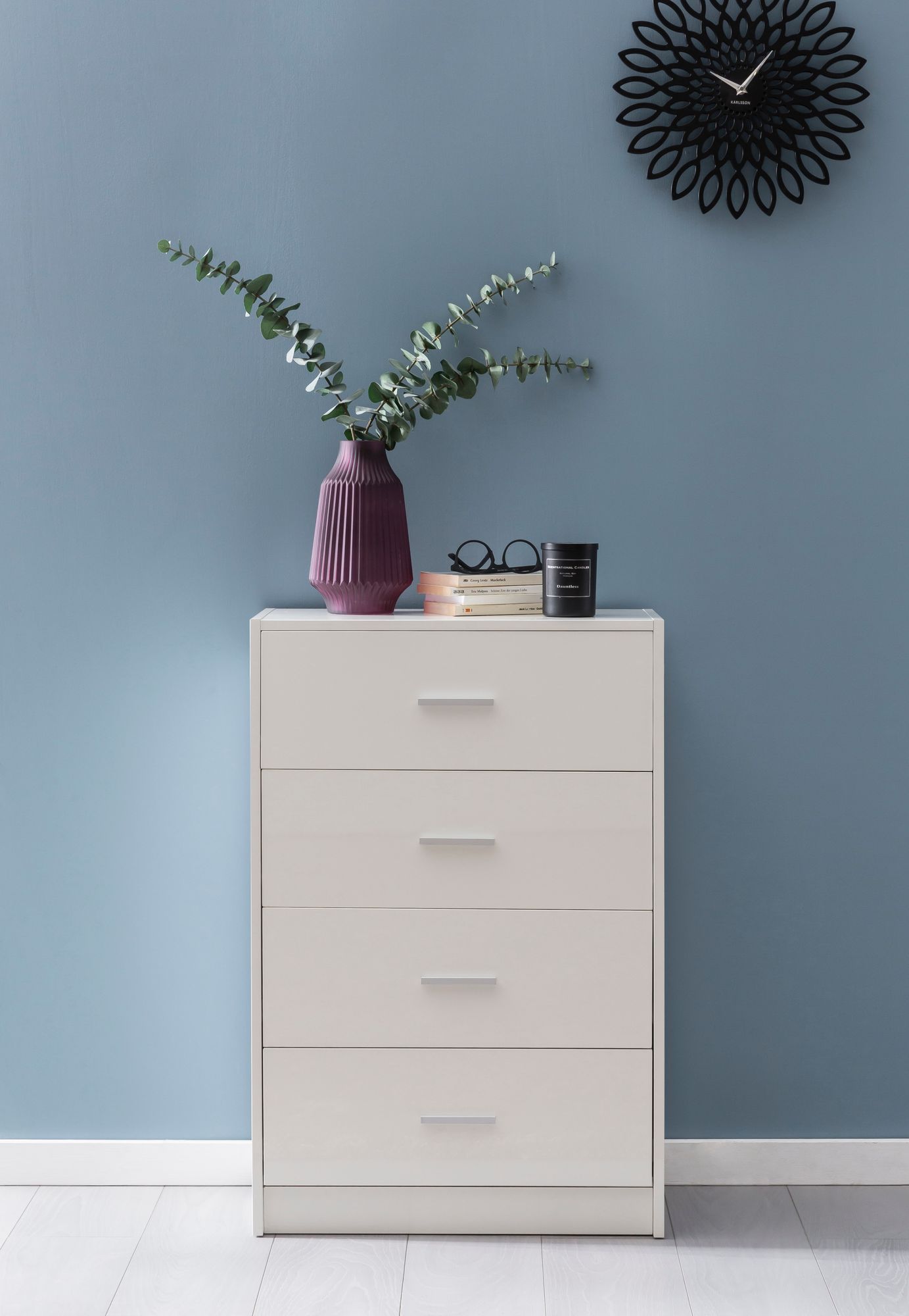 Kommode Kolind Weiß 60 × 30 × 90 cm