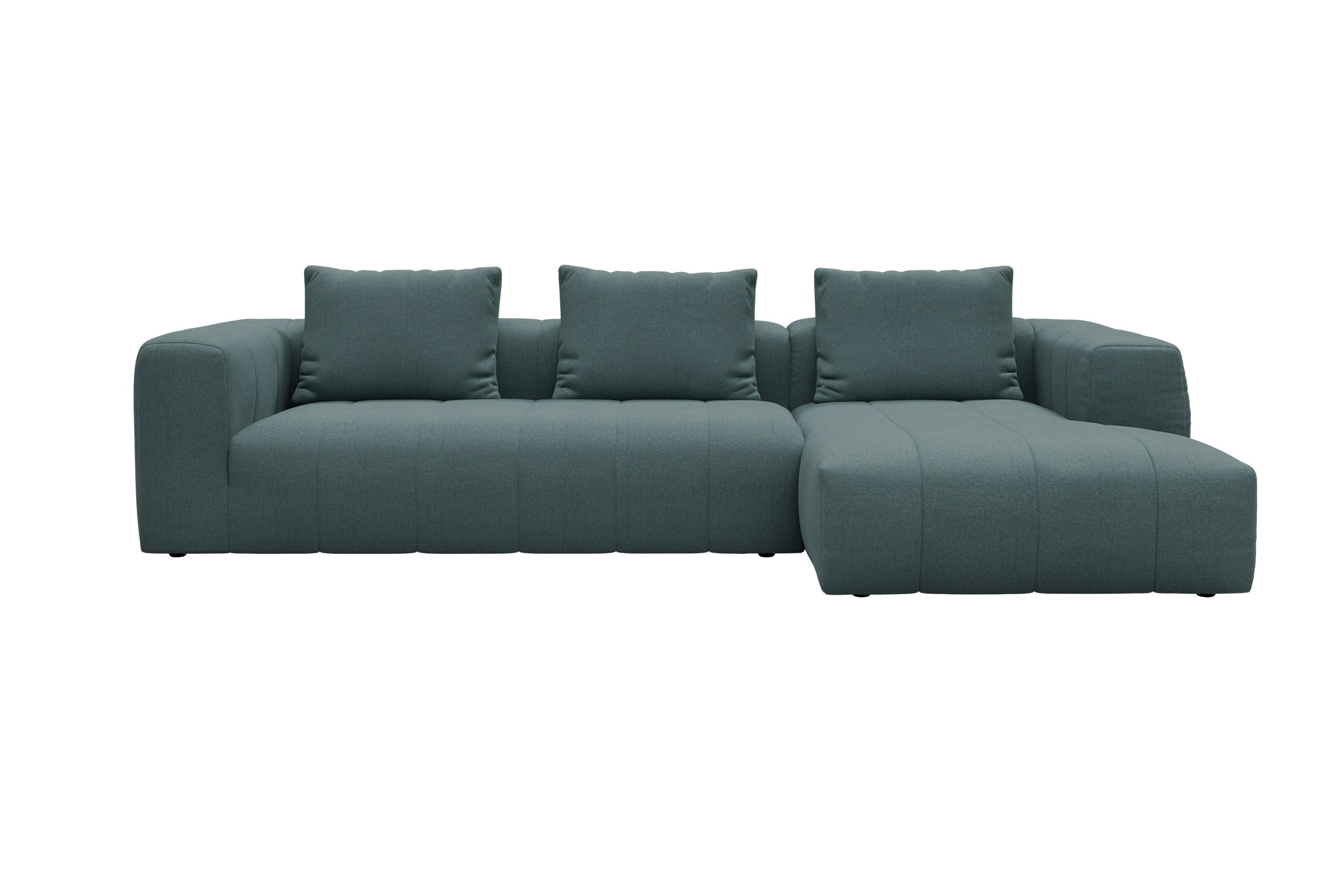 Hugo 2,5-Sitzer Armlehne links mit Chaiselongue Satya-Niagara moebelfaktor
