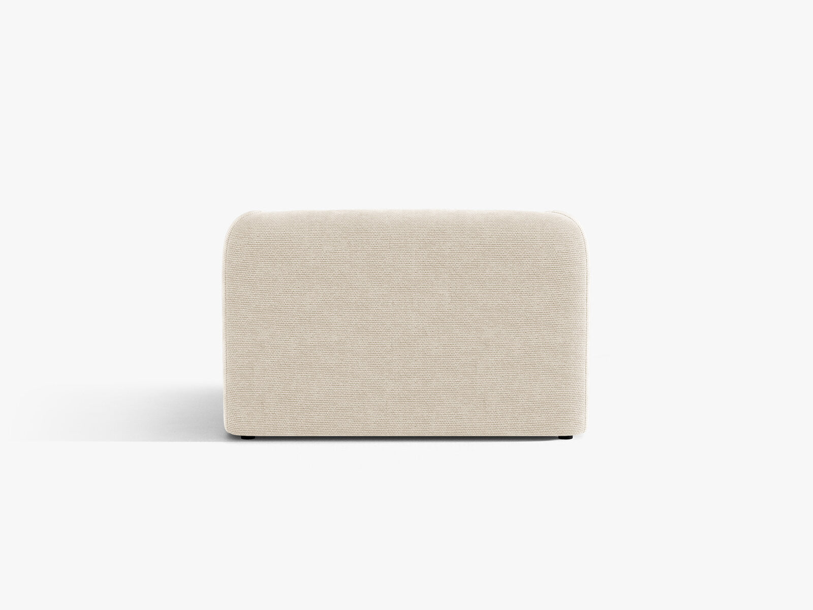 Micadoni Sessel Miley 1-Sitzer Chenille Eden Elfenbein