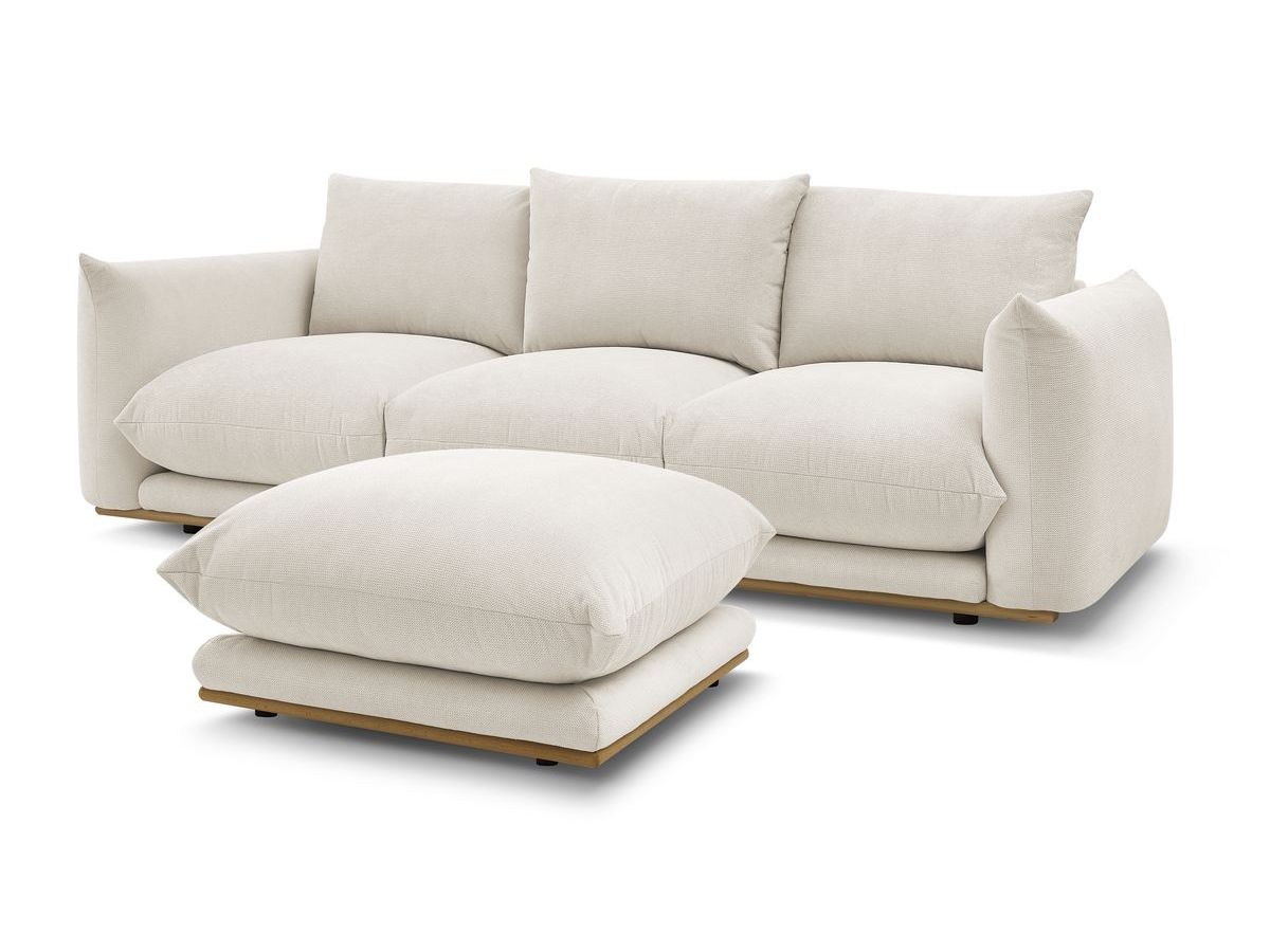 Bobochic Ernest Sofa 4-Sitzer mit Pouf
