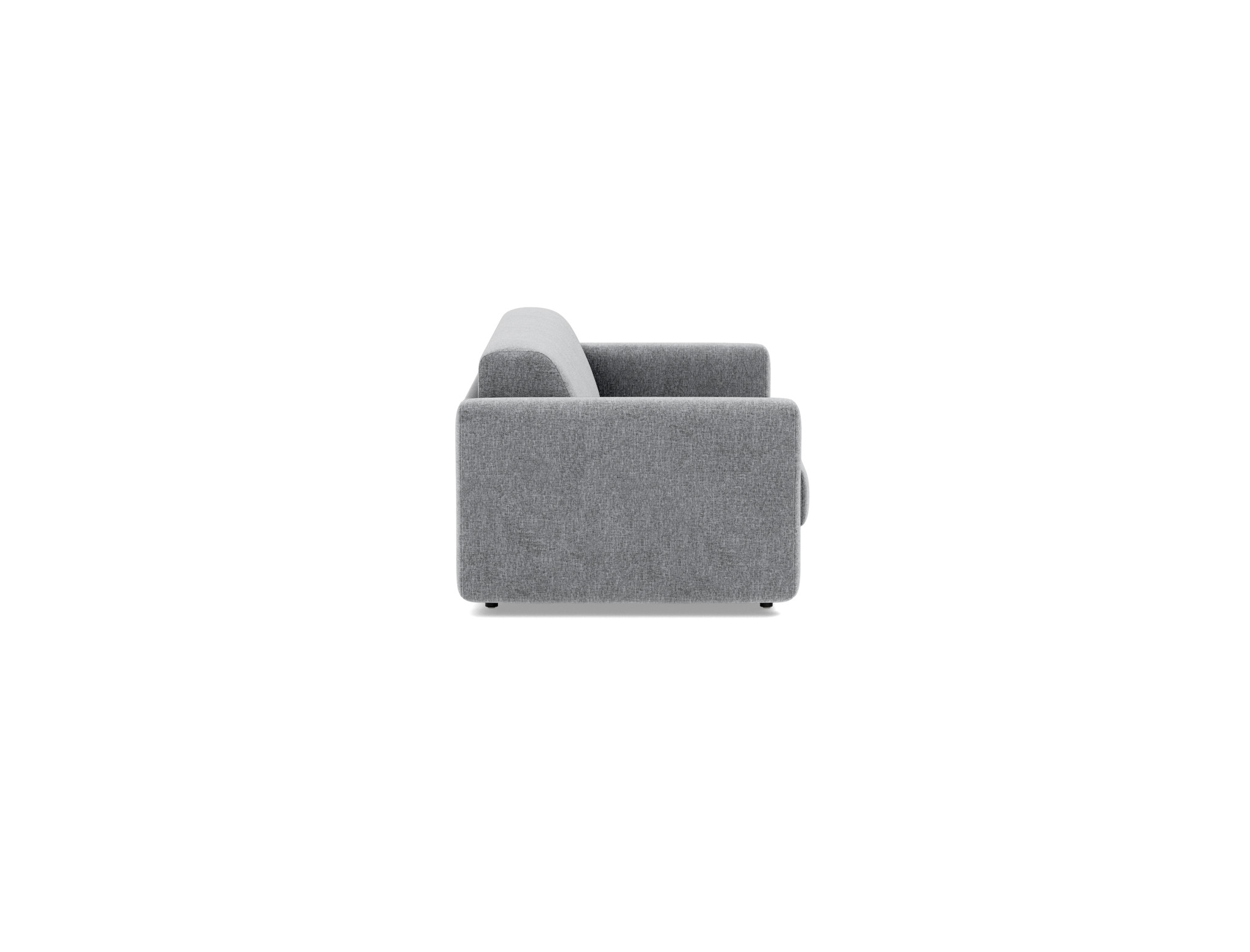 Schlafsofa Killian mit Taschenfederkernmatratze 140 Strukturierter Stoff Twist 565-Granite