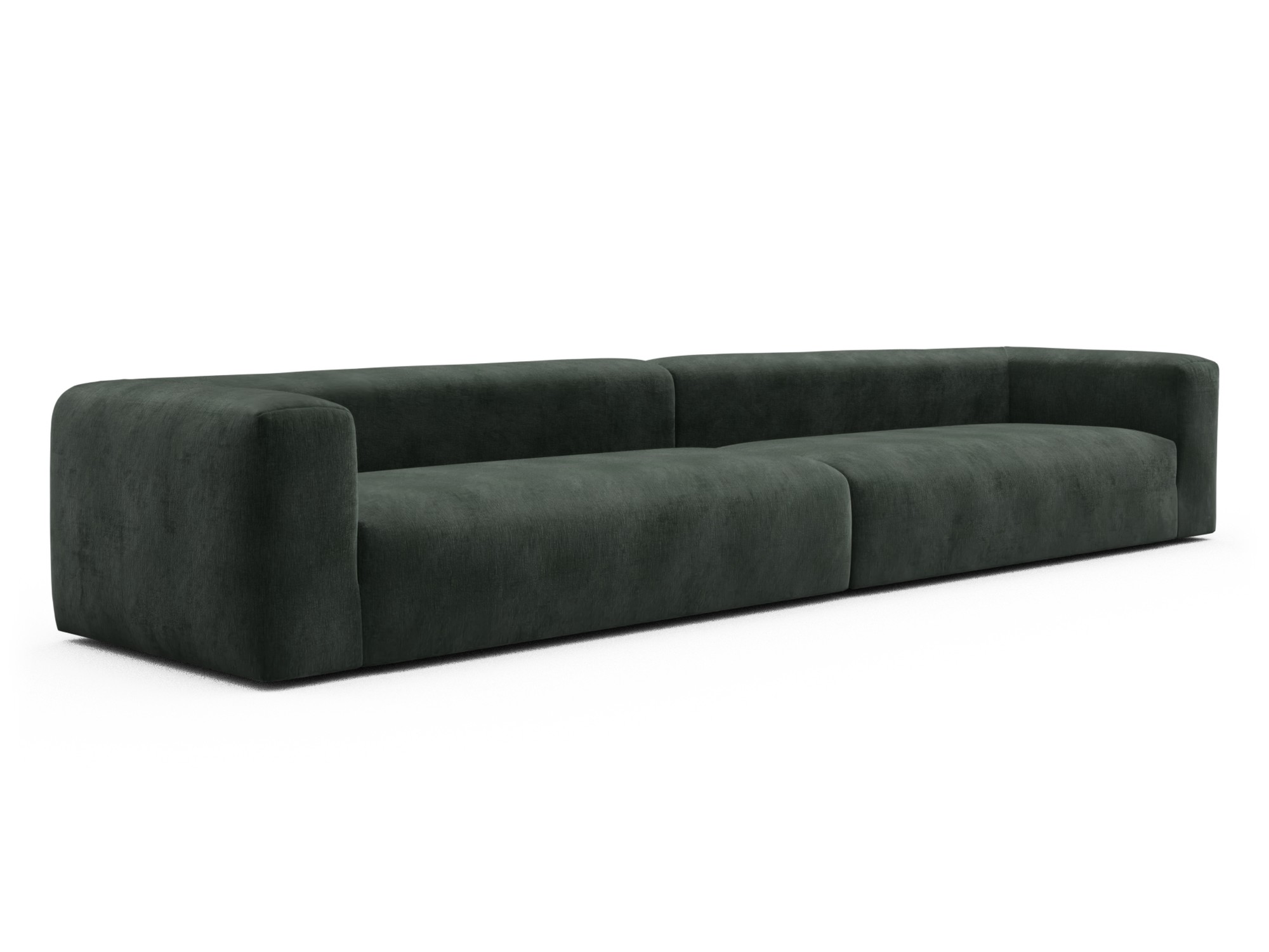 Skandi Home Modulares XXL Sofa Fred 5-Sitzer Smooth-Laurel-Green moebelfaktor
