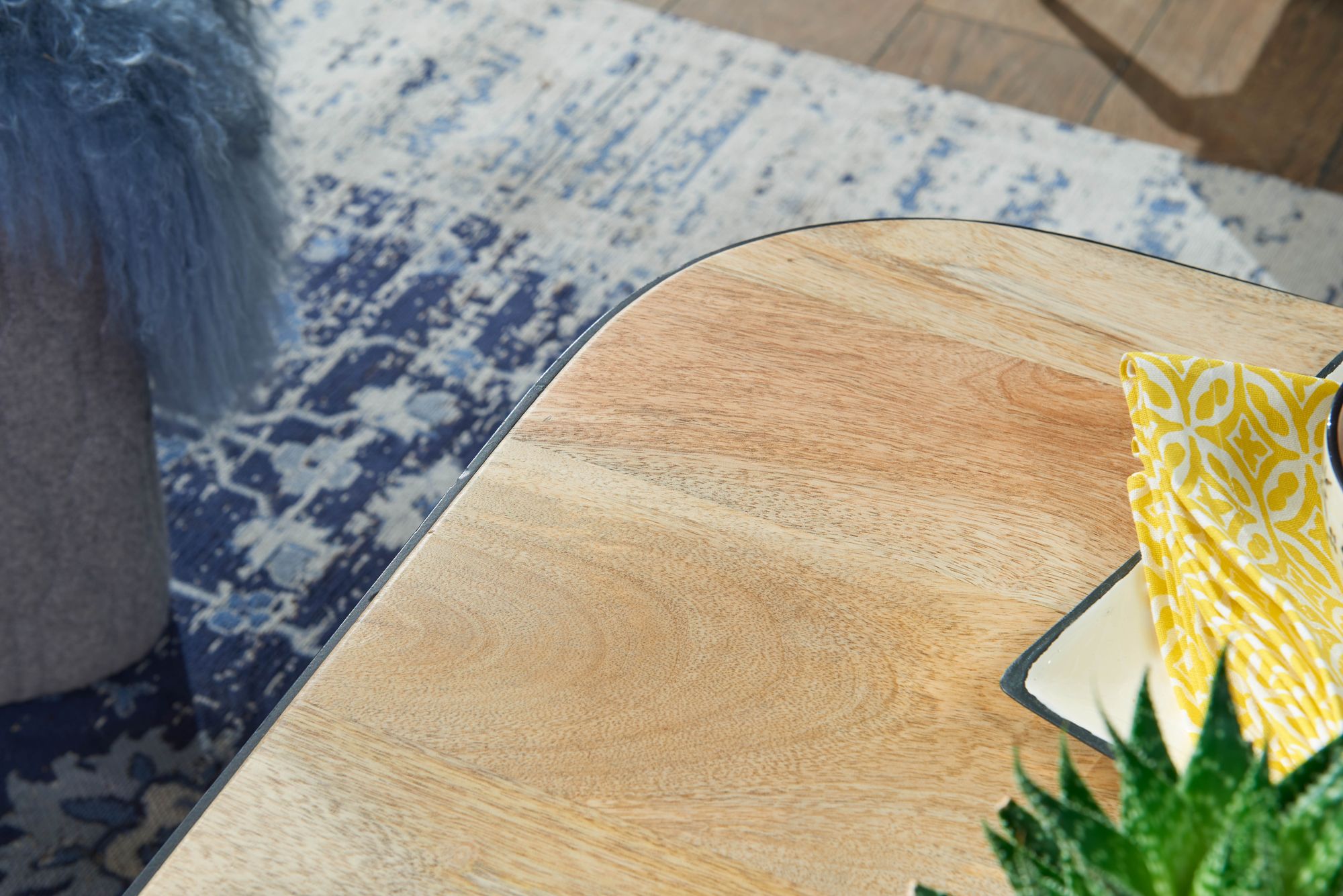 Satztisch 2er-Set Signabour Mango Massivholz Braun 60 × 60 × 40 cm