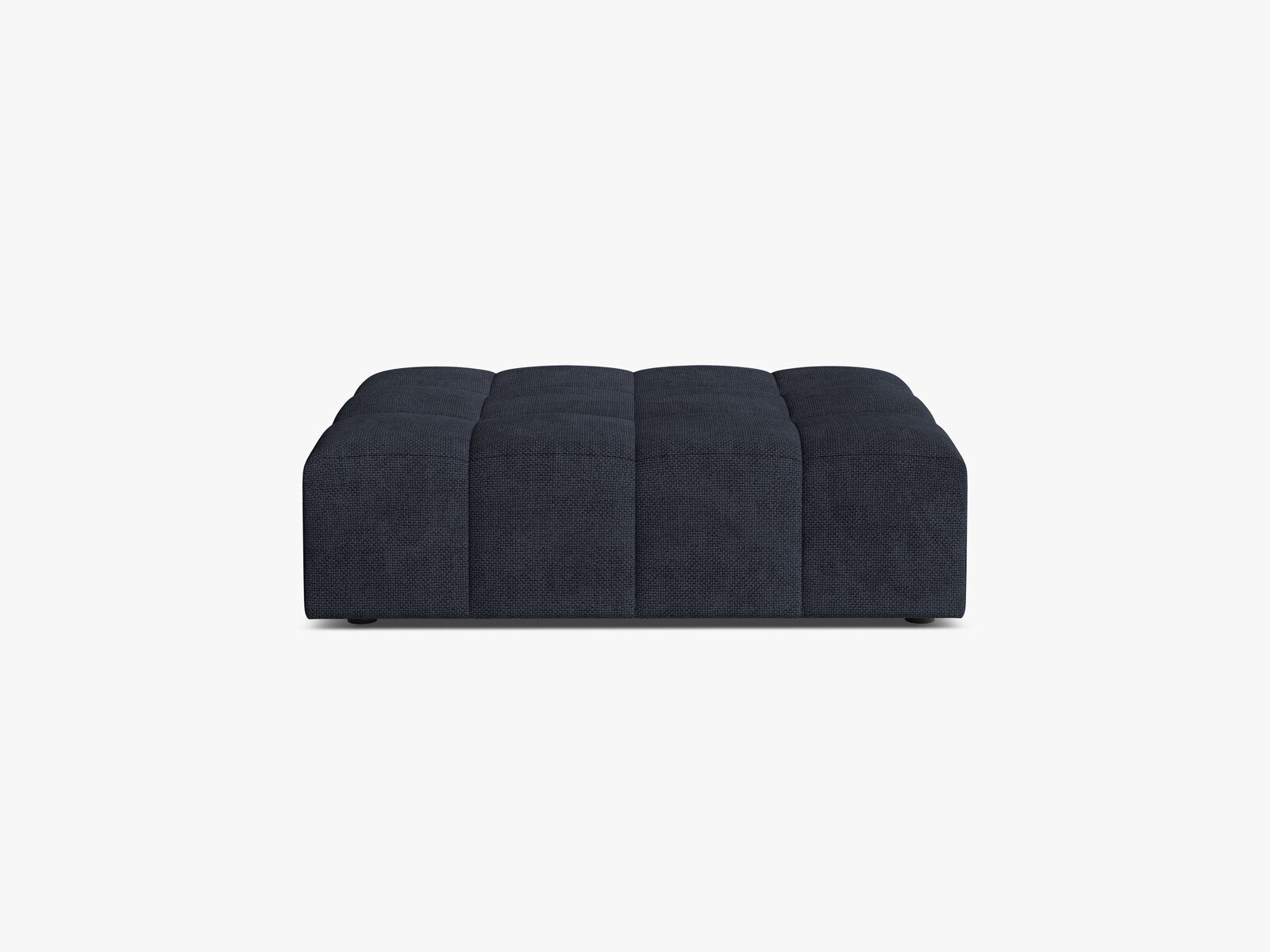 Micadoni Hocker Jennifer 1-Sitzer Chenille Eden Marineblau