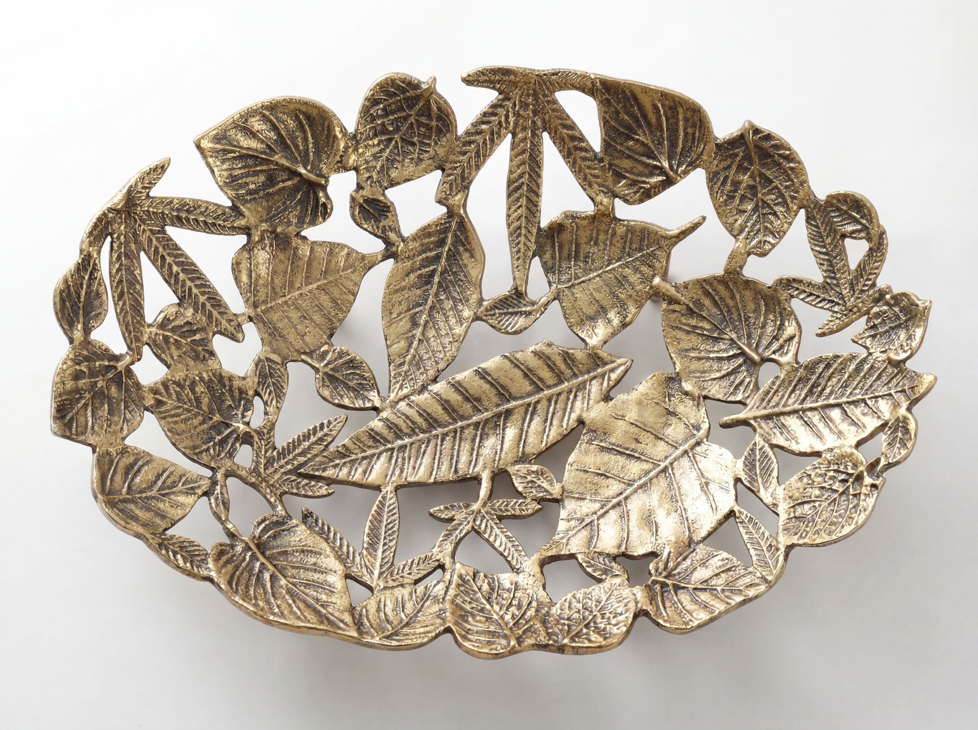 Dekoschale Lodingen Aluminium Gold