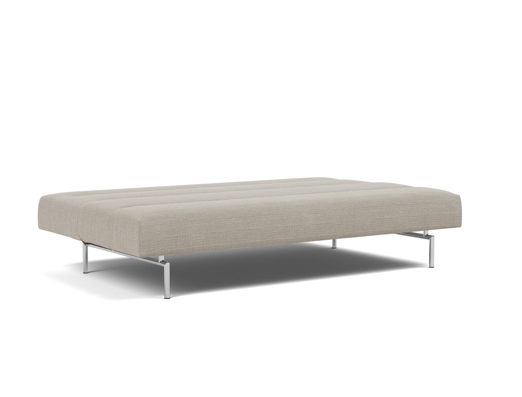 Schlafsofa Jillis Strukturierter Stoff Kenya 579-Gravel