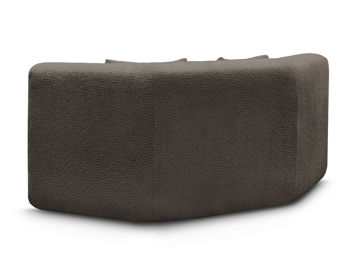Bobochic Anda Sofa 2-Sitzer Chenille Braun