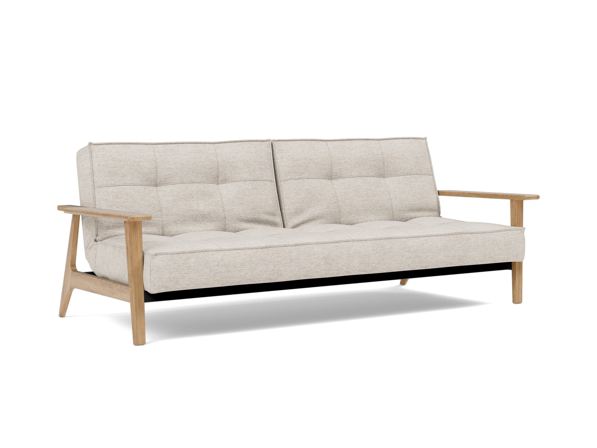 Schlafsofa Splitback Frej Chenille Yuveno 470-Natural
