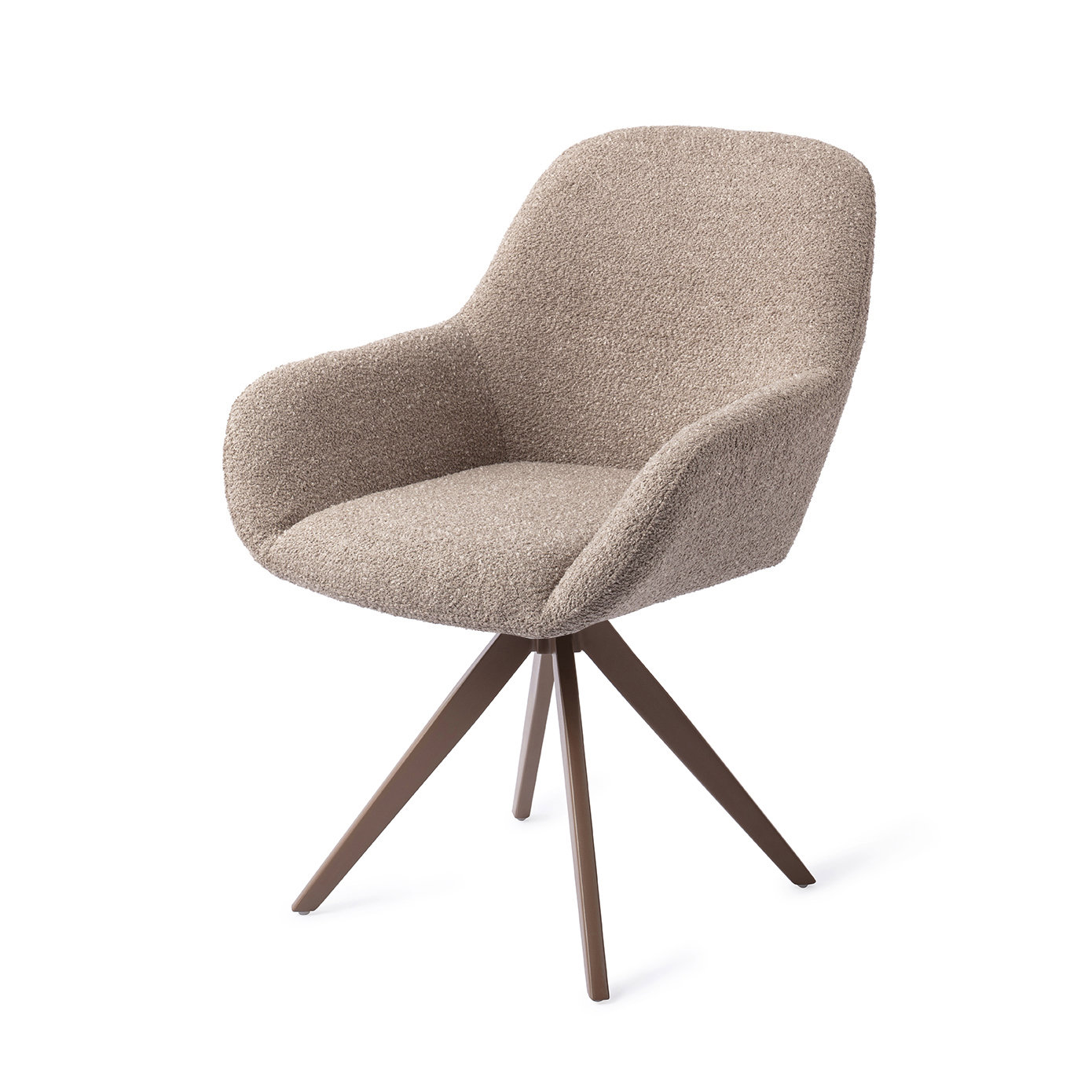 Jesper Home Esszimmerstuhl Kushi Stone Haze Turn Braun