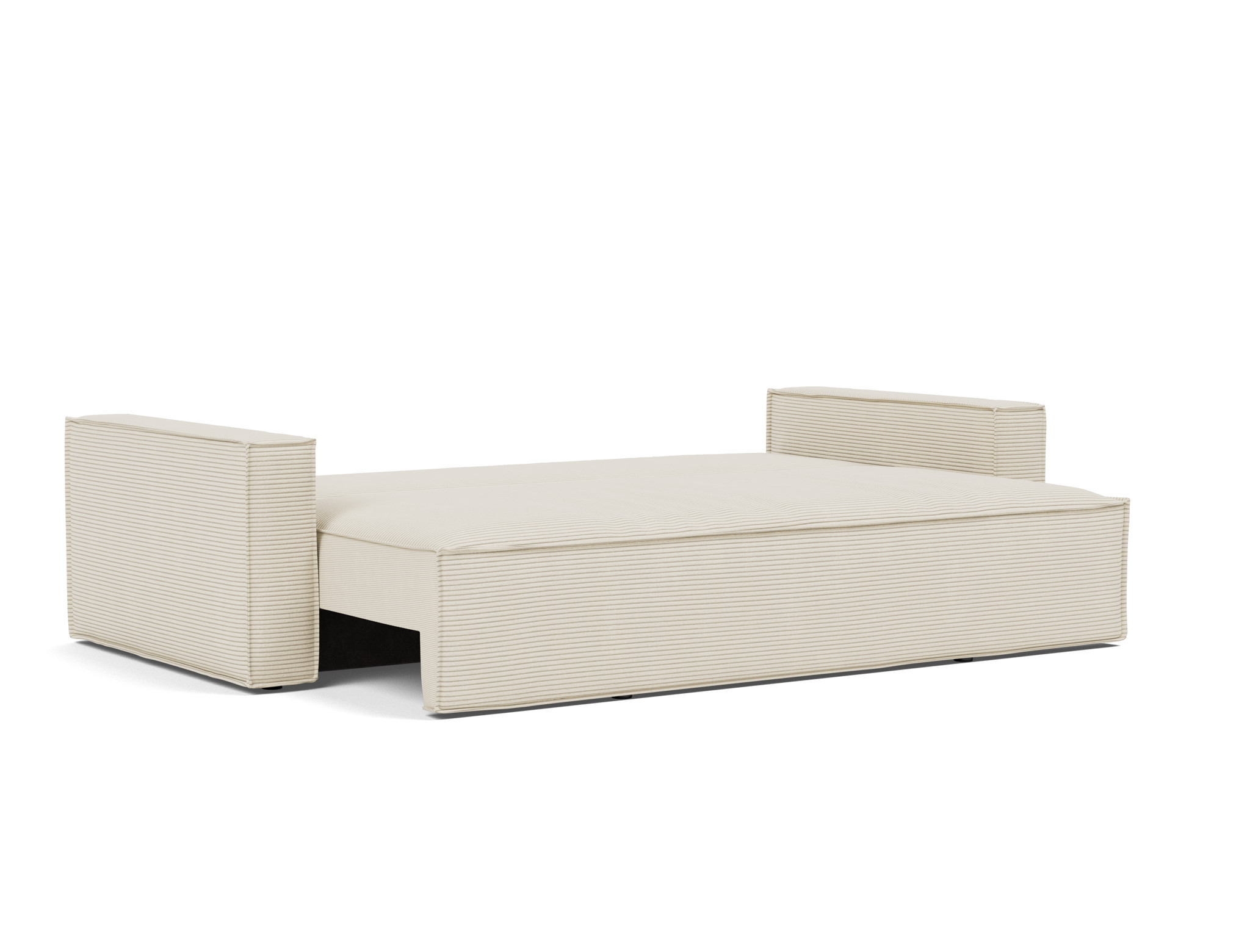 Schlafsofa Newilla Kord Corduroy 594-Ivory