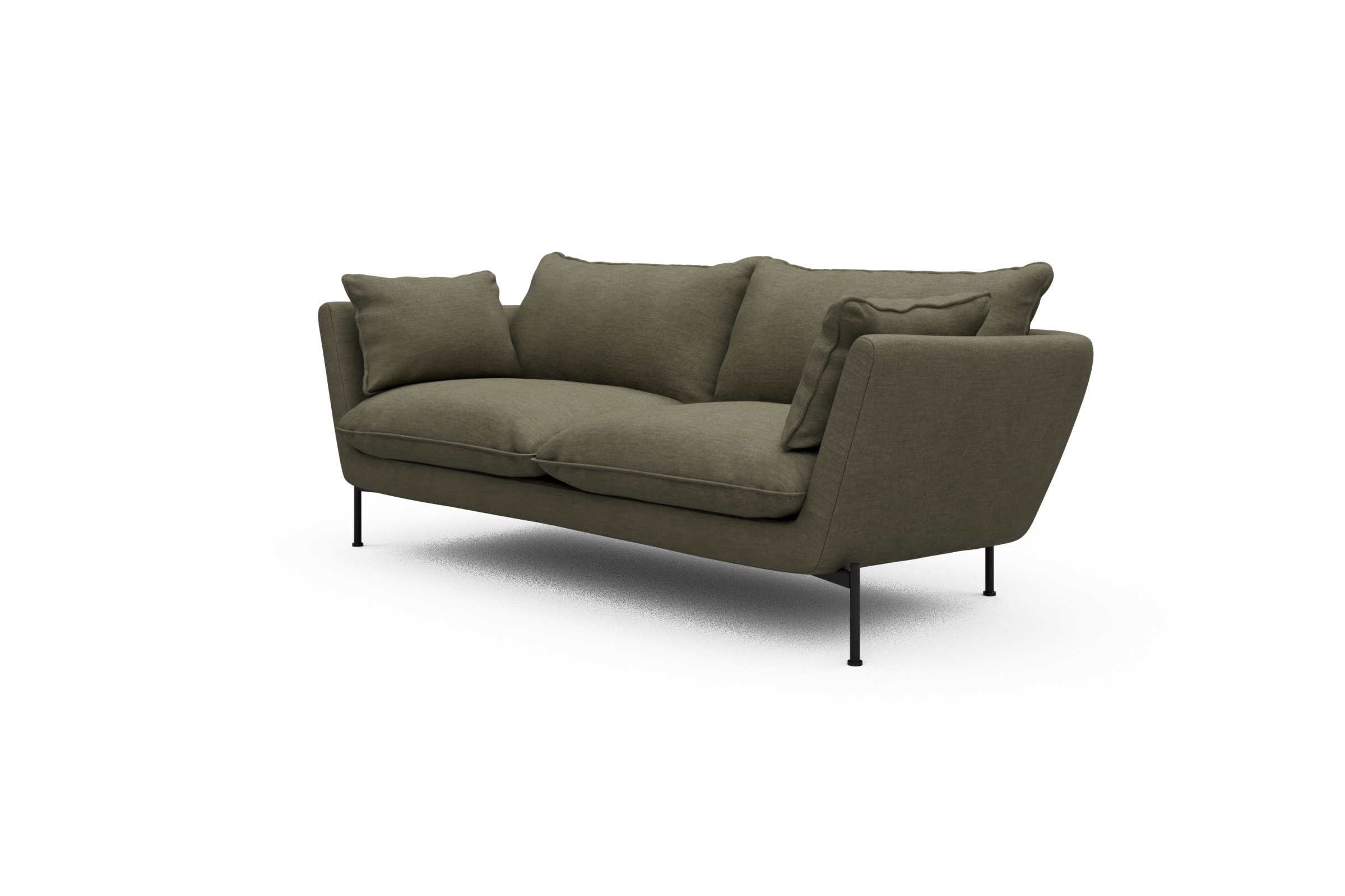 Sofa Anton PREMIUM 2-Sitzer Vivus-Dusty-Olive