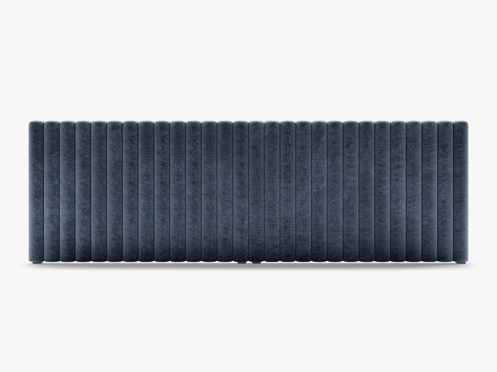 Micadoni Mistero Polster-Kopfteil Chenille Perfect Harmony Dunkelblau 280x95